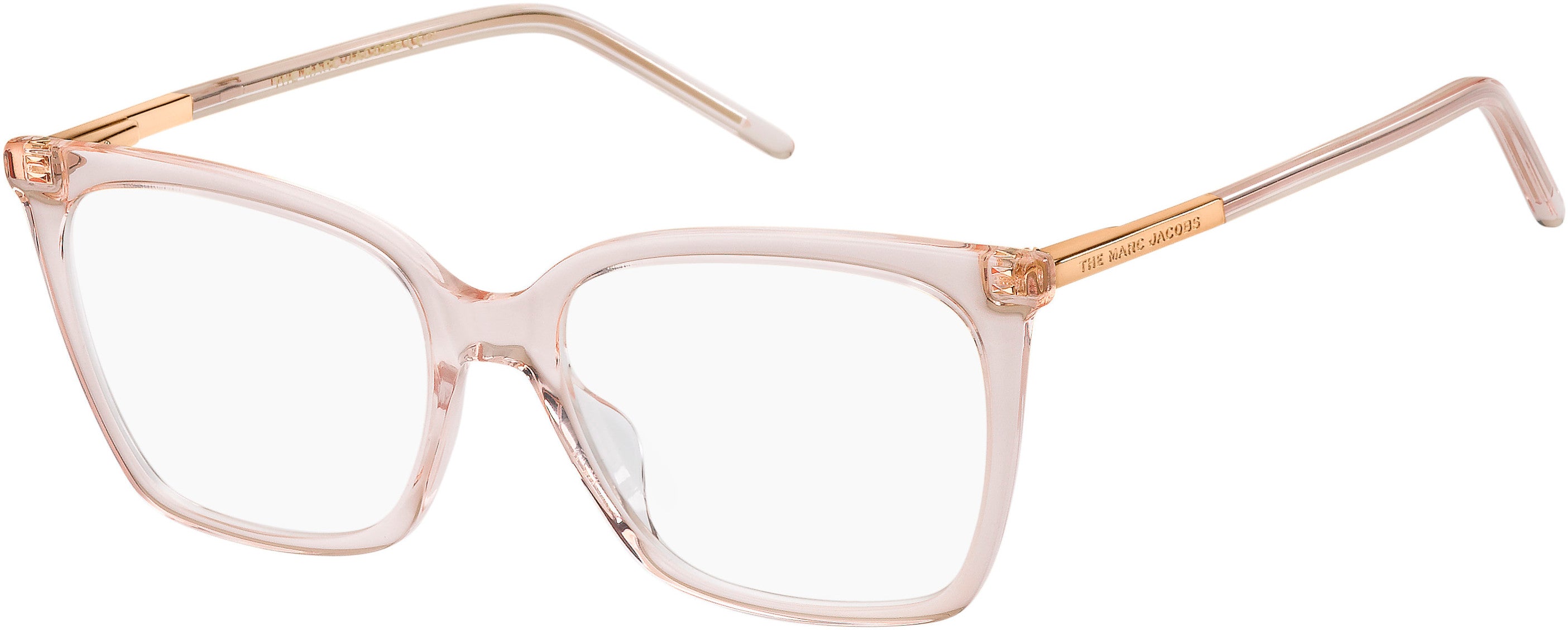 Marc Jacobs Marc 510 Cat Eye/butterfly Eyeglasses 0733-0733  Peach (00 Demo Lens)