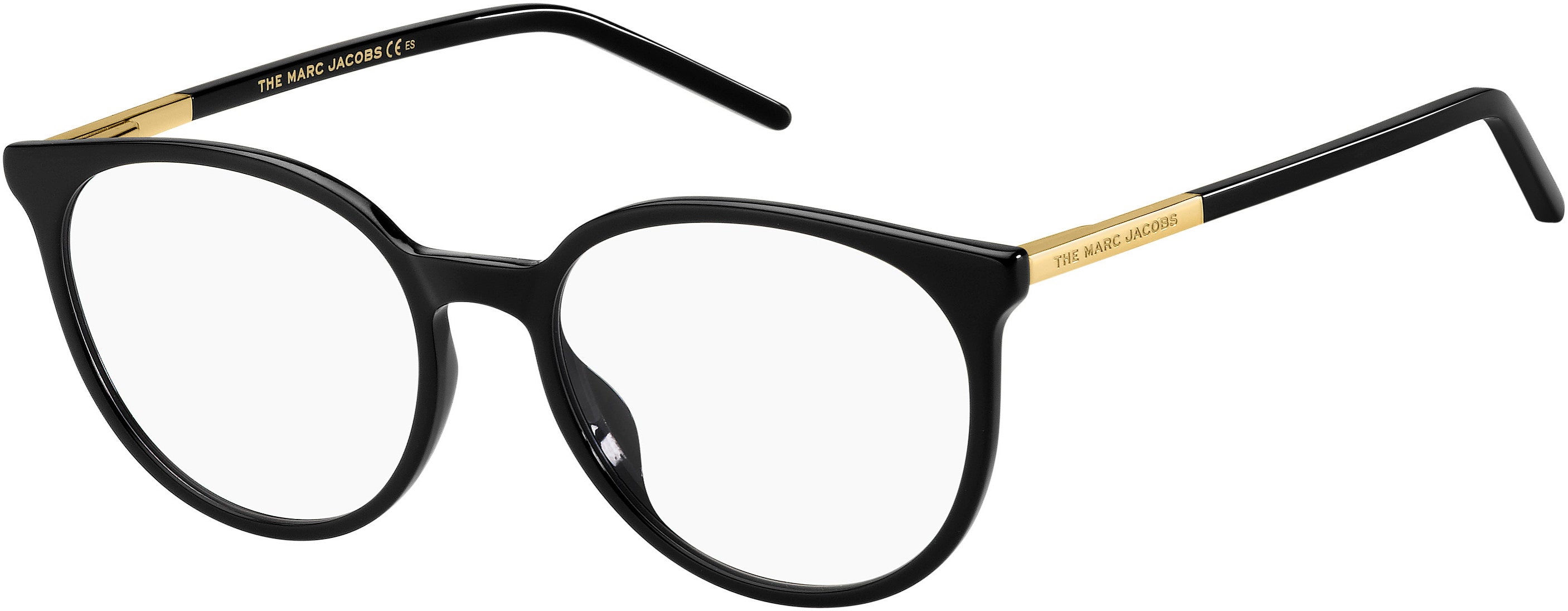 Marc Jacobs Marc 511 Tea Cup Eyeglasses 0807-0807  Black (00 Demo Lens)