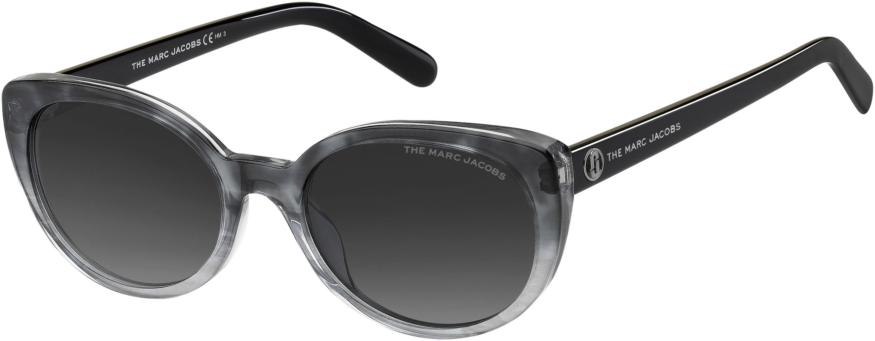 Marc Jacobs Marc 525/S Cat Eye/butterfly Sunglasses 0AB8-0AB8  Havana Gray (9O Dark Gray Gradient)