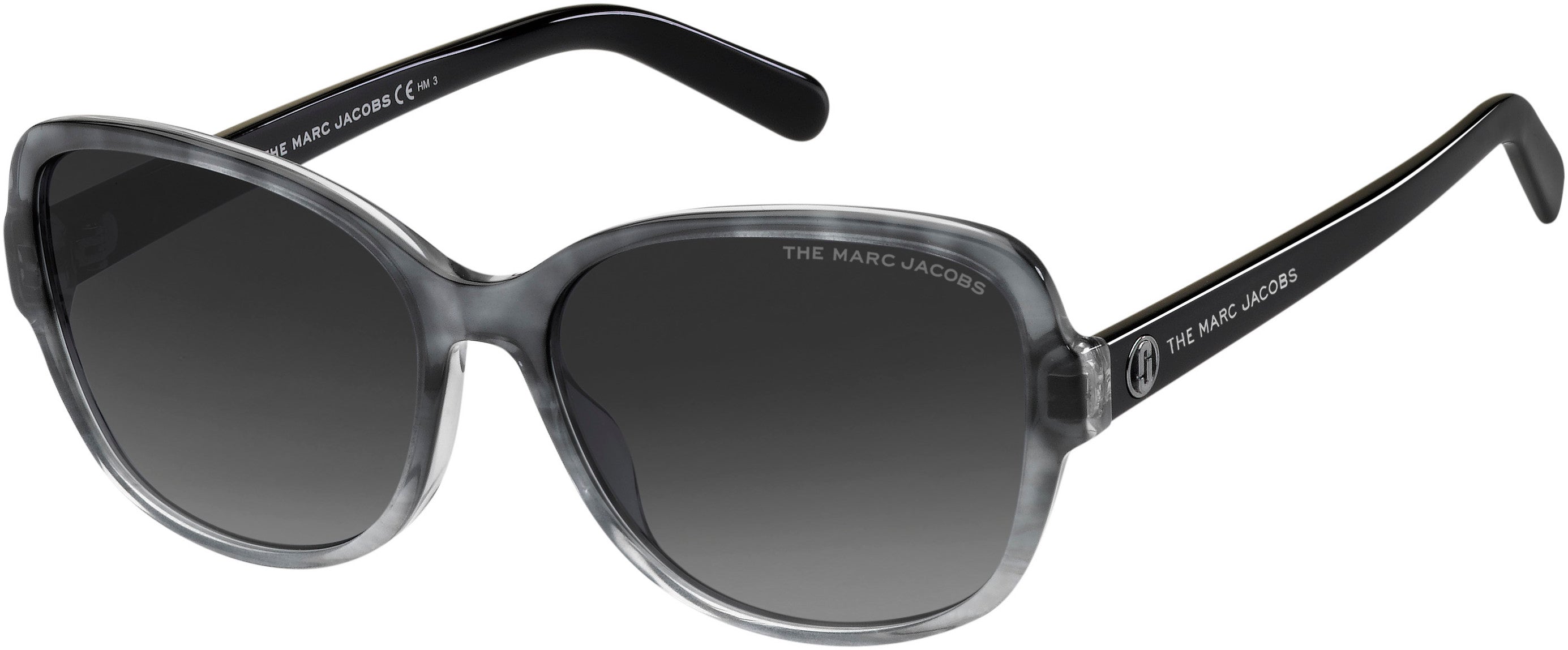 Marc Jacobs Marc 528/S Cat Eye/butterfly Sunglasses 0AB8-0AB8  Havana Gray (9O Dark Gray Gradient)