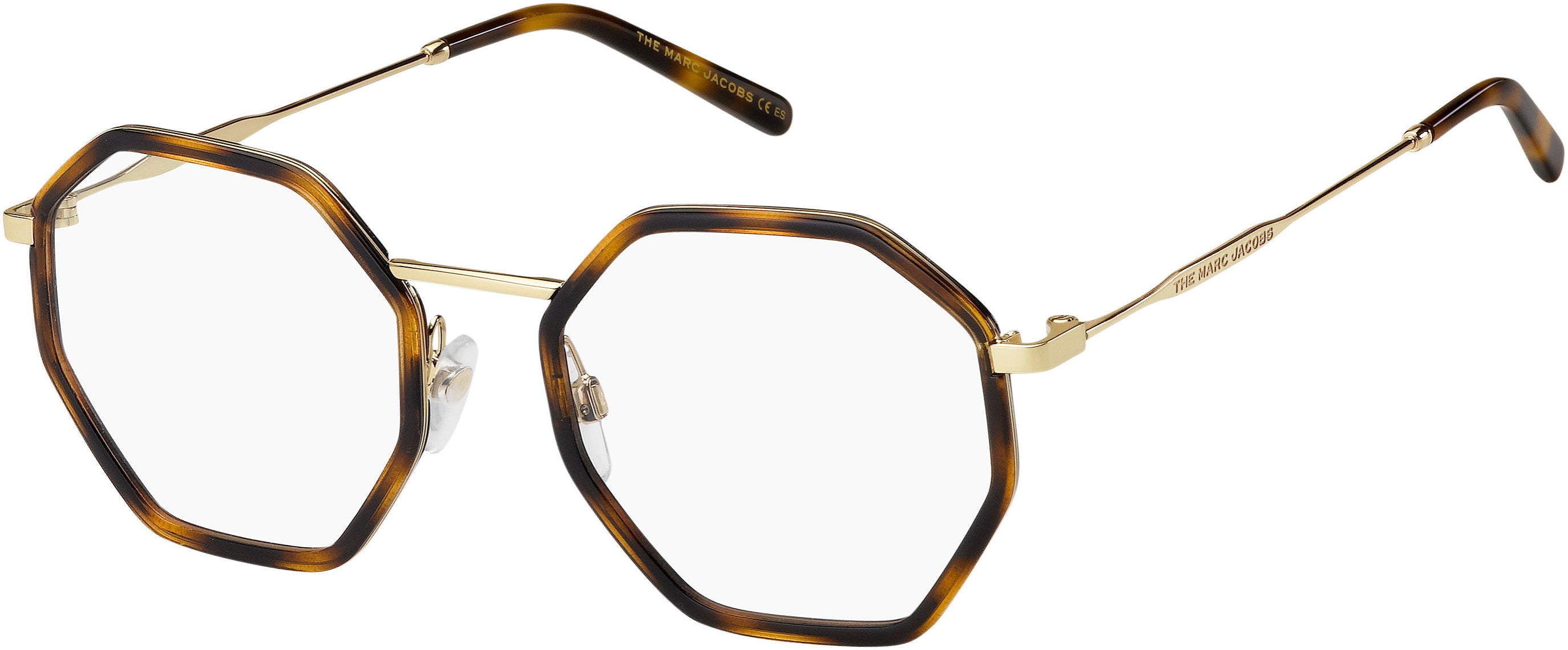 Marc Jacobs Marc 538 Special Shape Eyeglasses 0086-0086  Dark Havana (00 Demo Lens)