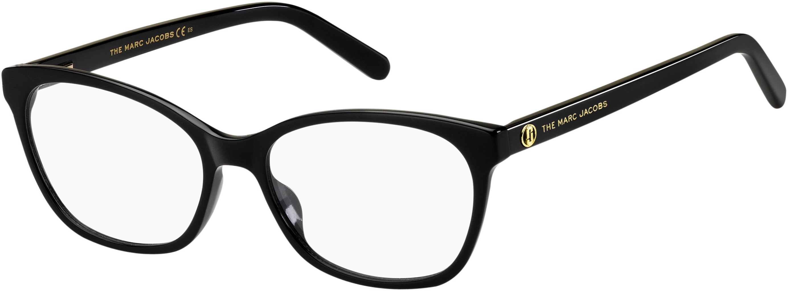 Marc Jacobs Marc 539 Cat Eye/butterfly Eyeglasses 0807-0807  Black (00 Demo Lens)