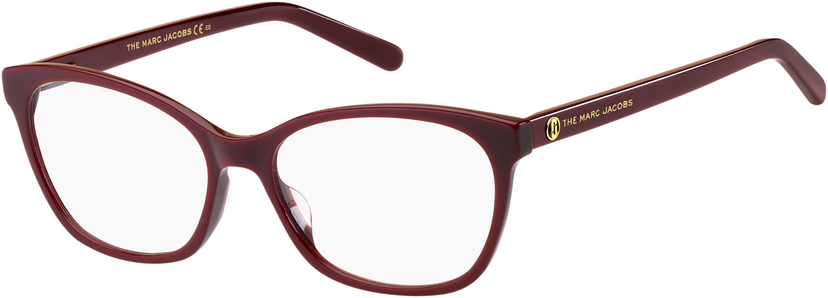 Marc Jacobs Marc 539 Cat Eye/butterfly Eyeglasses 0LHF-0LHF  Opal Burgundy (00 Demo Lens)