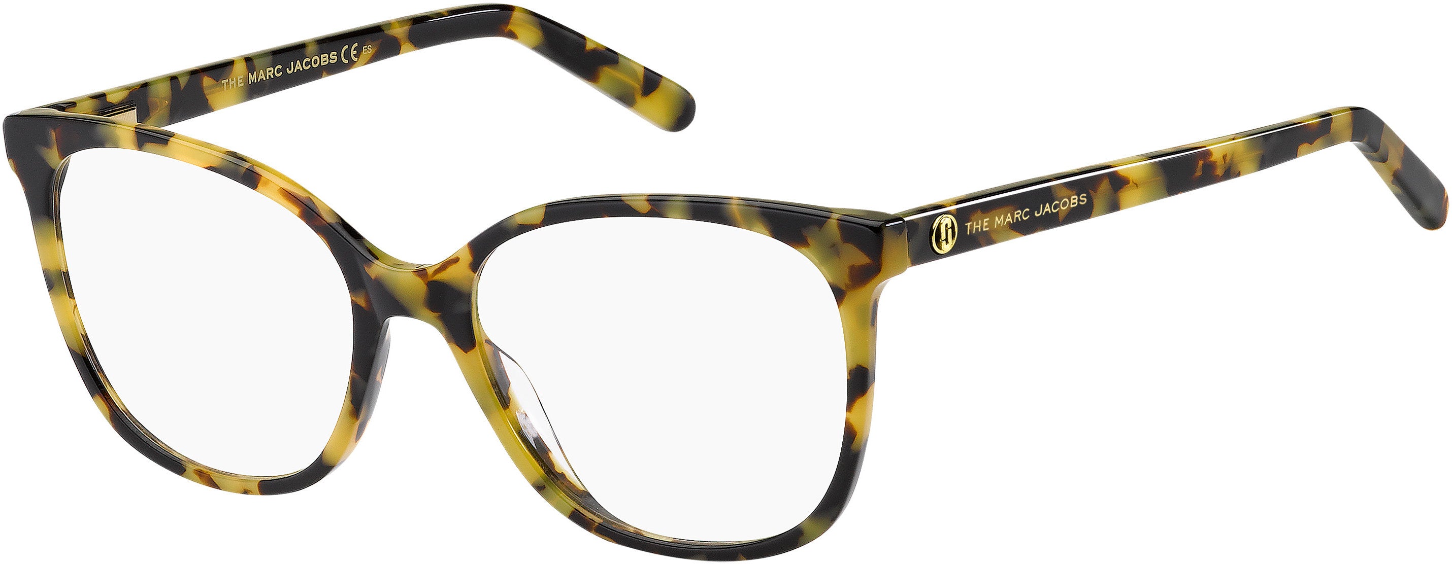 Marc Jacobs Marc 540 Cat Eye/butterfly Eyeglasses 0A84-0A84  Havana Yellow (00 Demo Lens)