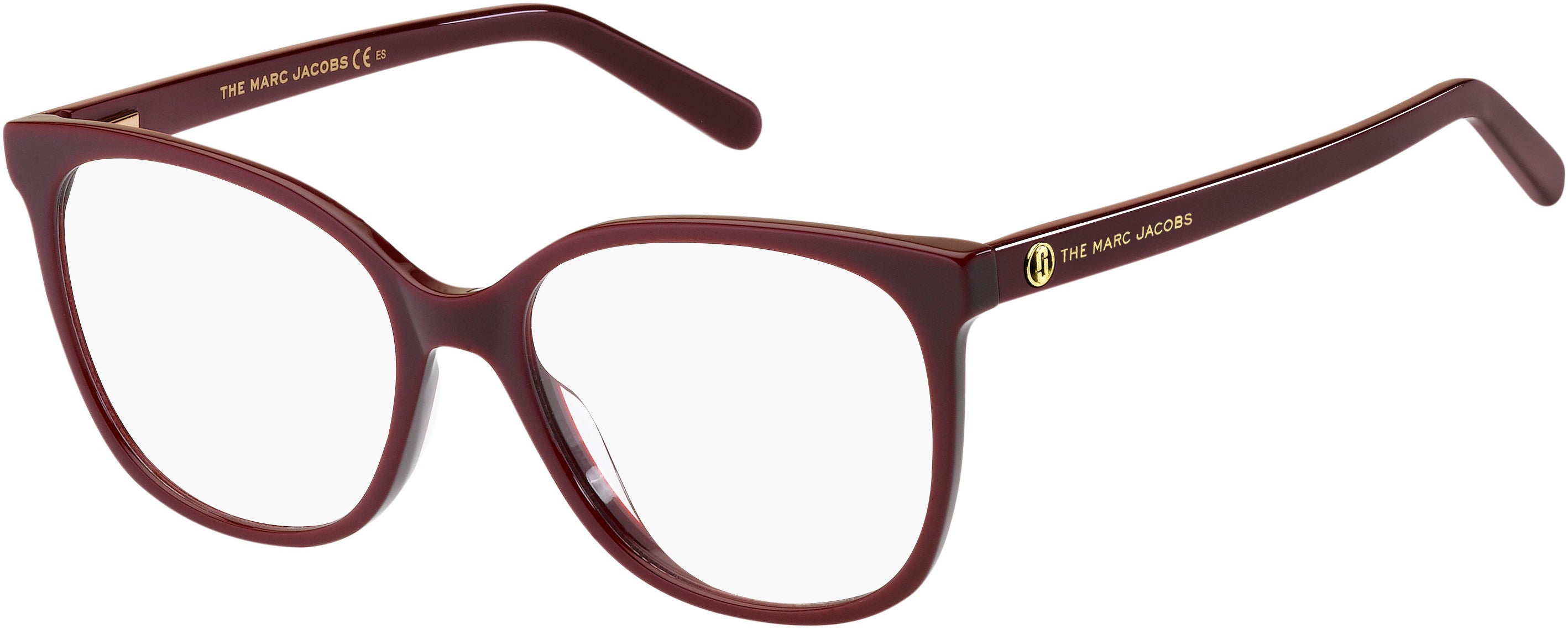 Marc Jacobs Marc 540 Cat Eye/butterfly Eyeglasses 0LHF-0LHF  Opal Burgundy (00 Demo Lens)