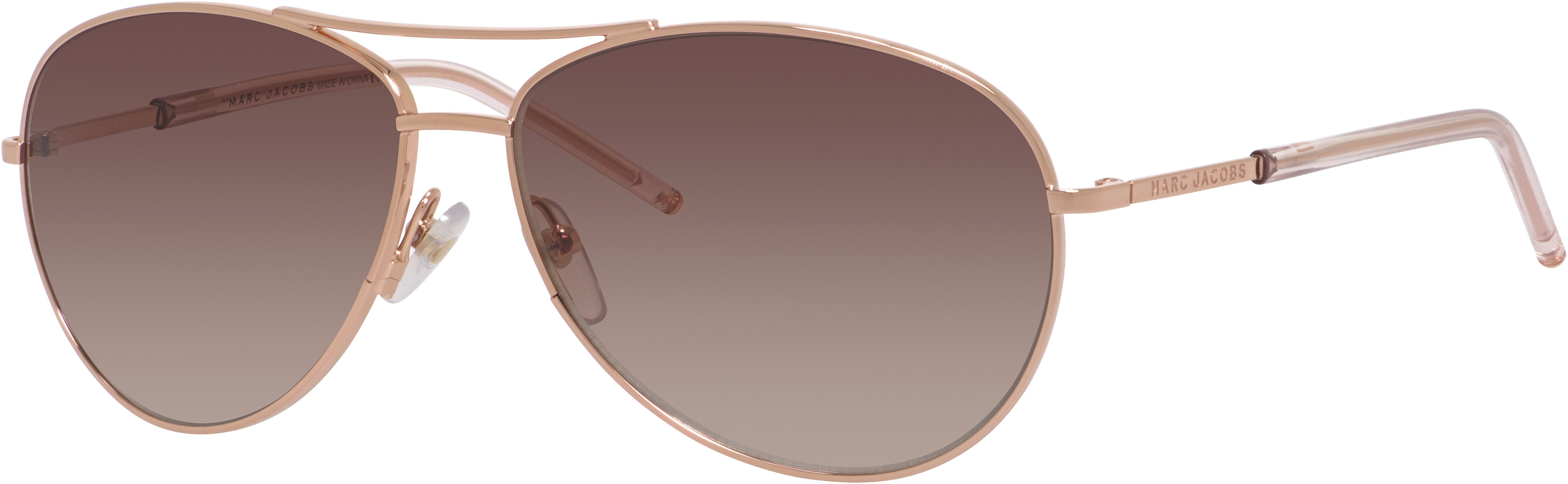 Marc Jacobs Marc 59/S Aviator Sunglasses 0WM4-0WM4  Gold Copper (JD Brown Gradient)