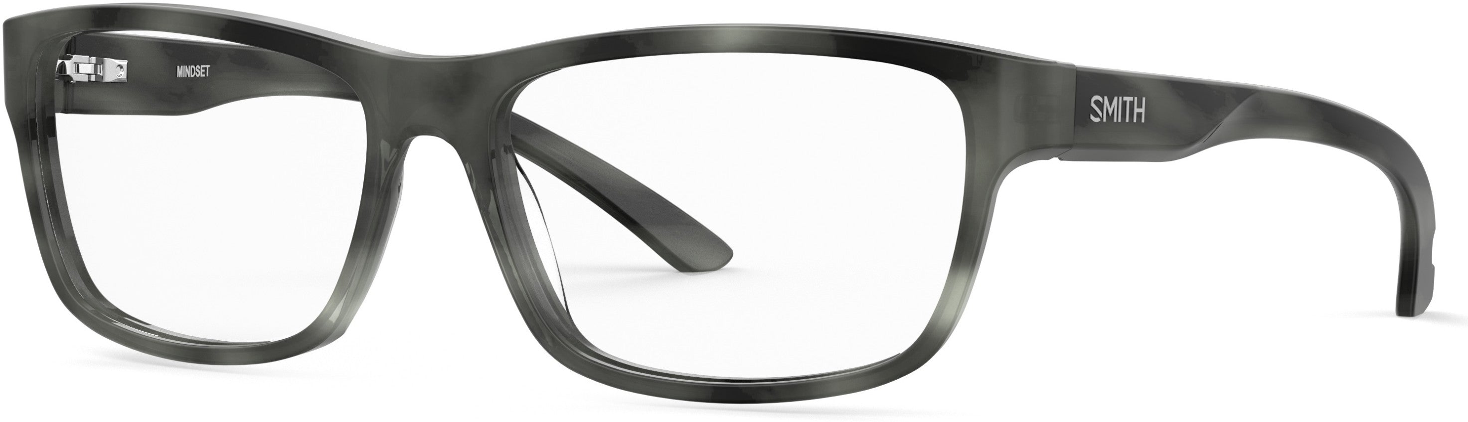 Smith Mindset Rectangular Eyeglasses 0ACI-0ACI  Gray Bksptd (00 Demo Lens)