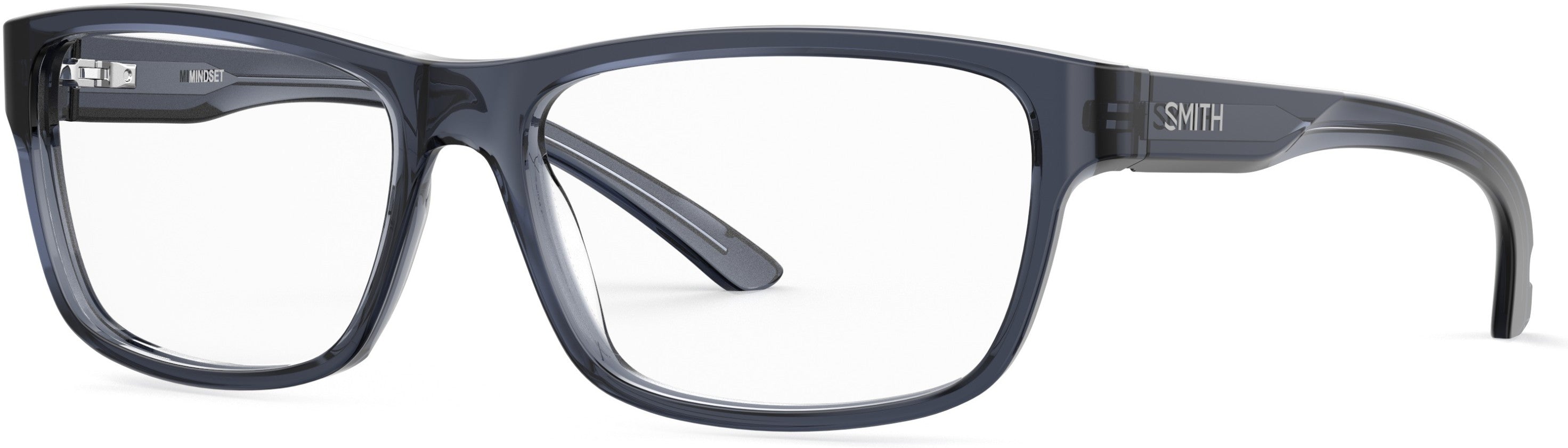Smith Mindset Rectangular Eyeglasses 0OXZ-0OXZ  Blue Crystal (00 Demo Lens)