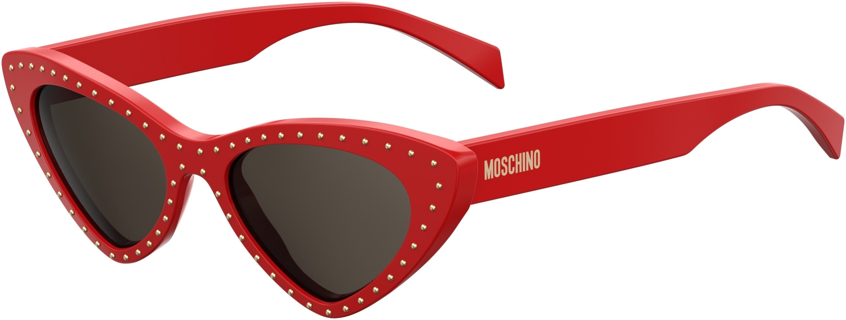  Moschino 006/S Special Shape Sunglasses 0C9A-0C9A  Red (IR Gray)