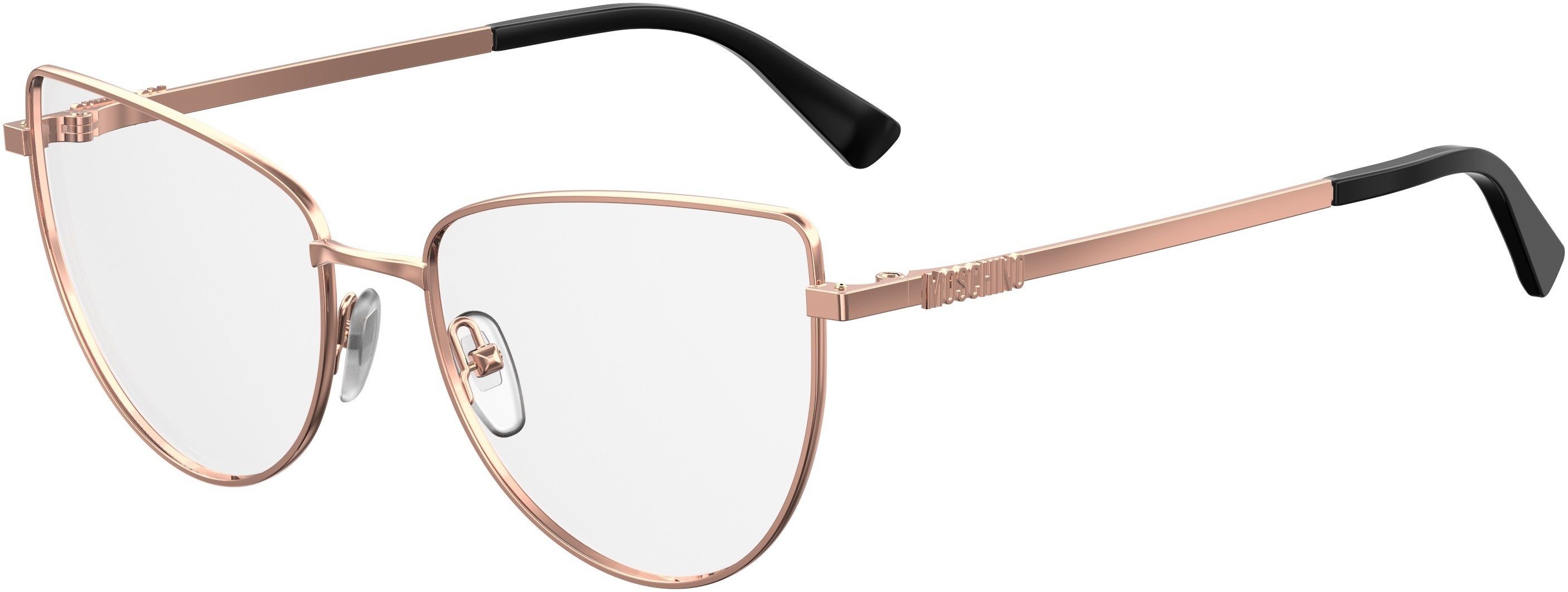  Moschino 534 Cat Eye/butterfly Eyeglasses 0DDB-0DDB  Gold Copper (00 Demo Lens)