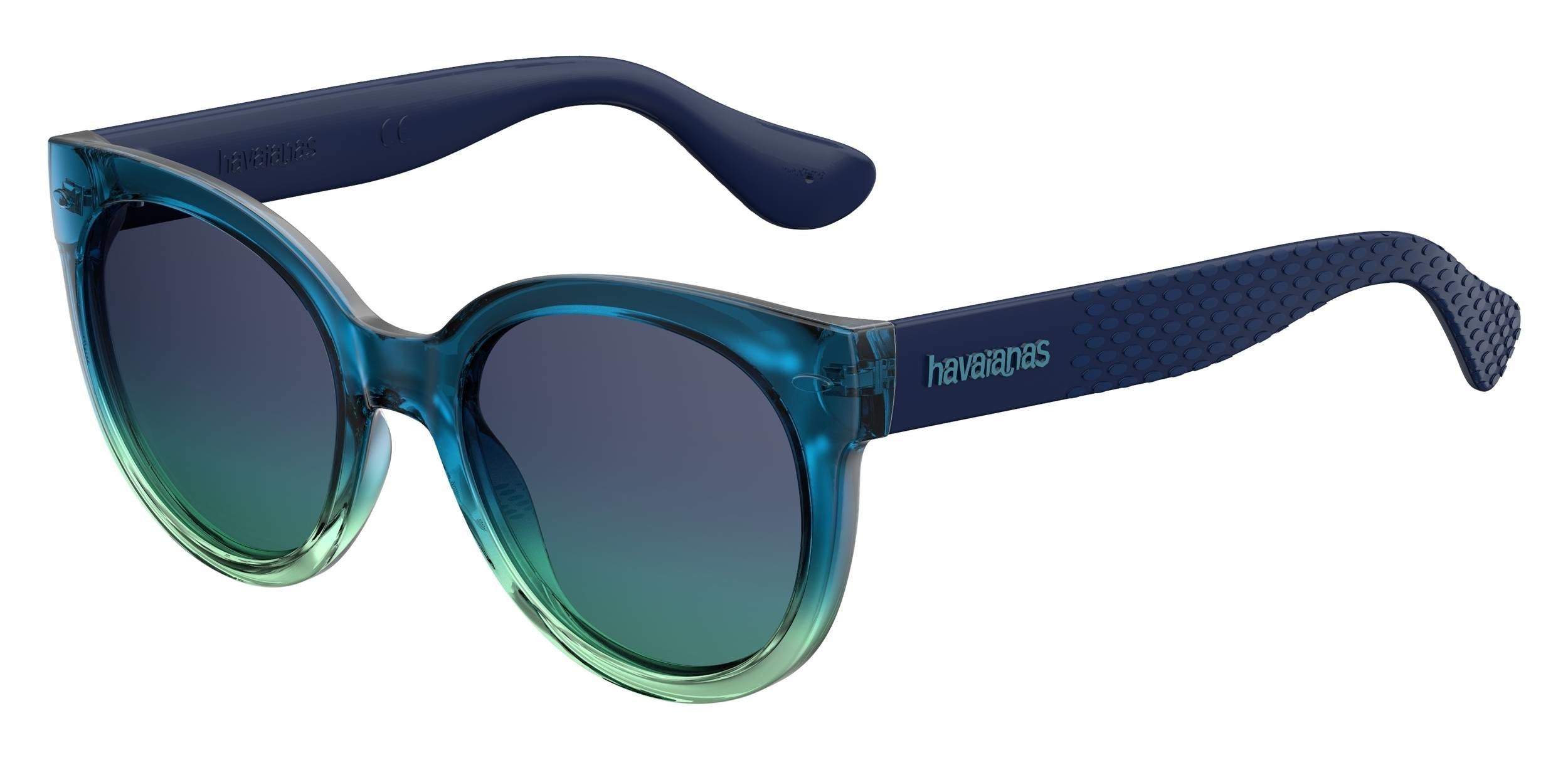 Havaianas Noronha/M Cat Eye/butterfly Sunglasses 03UK-03UK  Dark Green Blue (JF Blue Shaded Green)