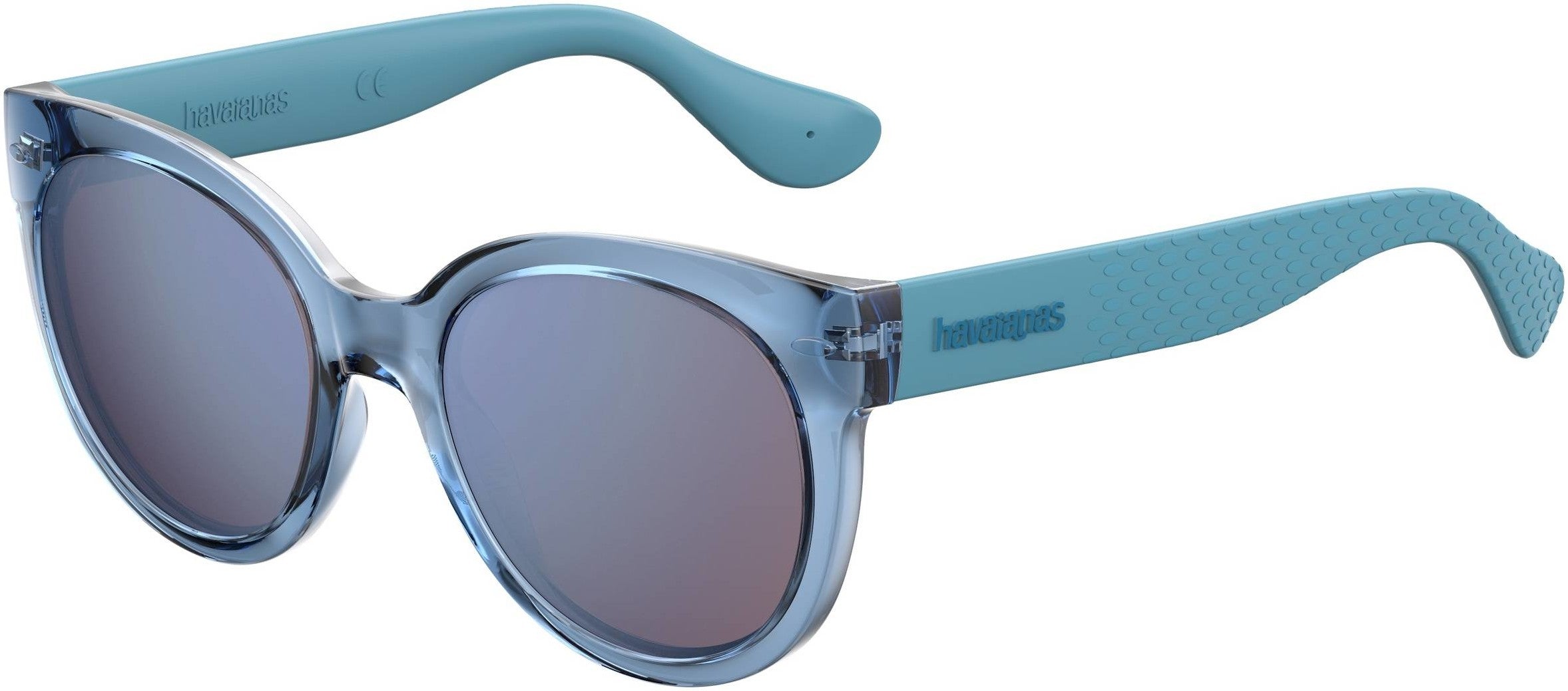 Havaianas Noronha/M Cat Eye/butterfly Sunglasses 0Z90-0Z90  Blue Aqua (3J Azure Multilaye)