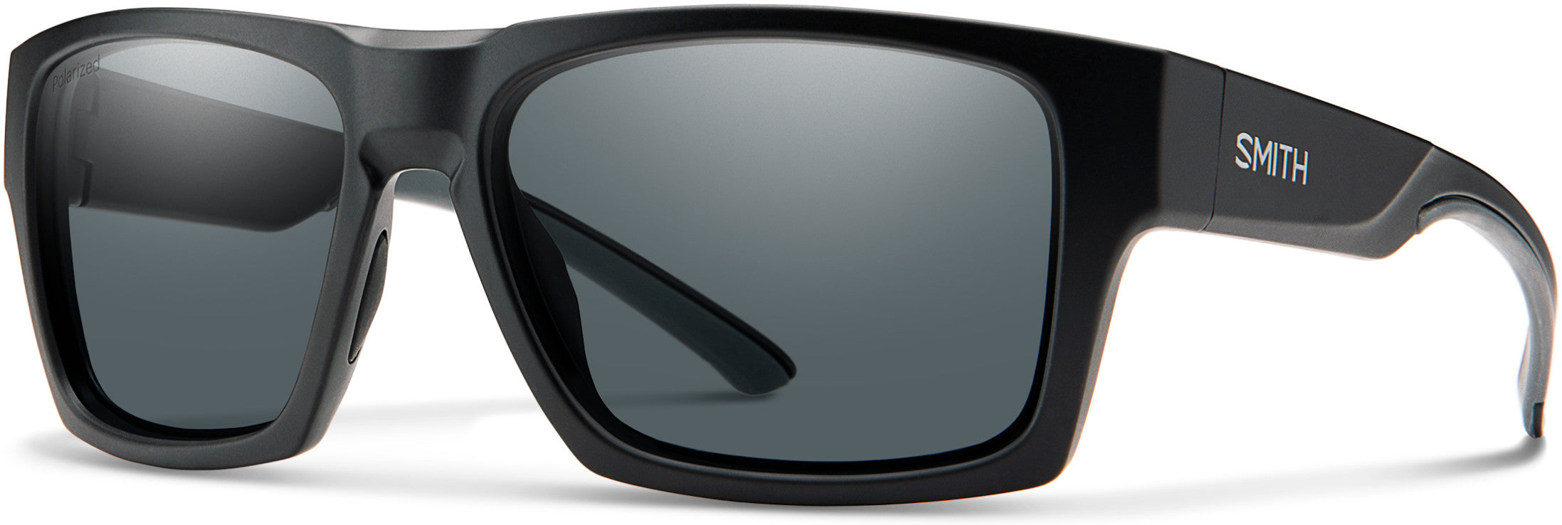 Smith Outlier Xl 2 Rectangular Sunglasses 0P5I-0P5I  Matte Black Palladium (M9 Gray Pz)