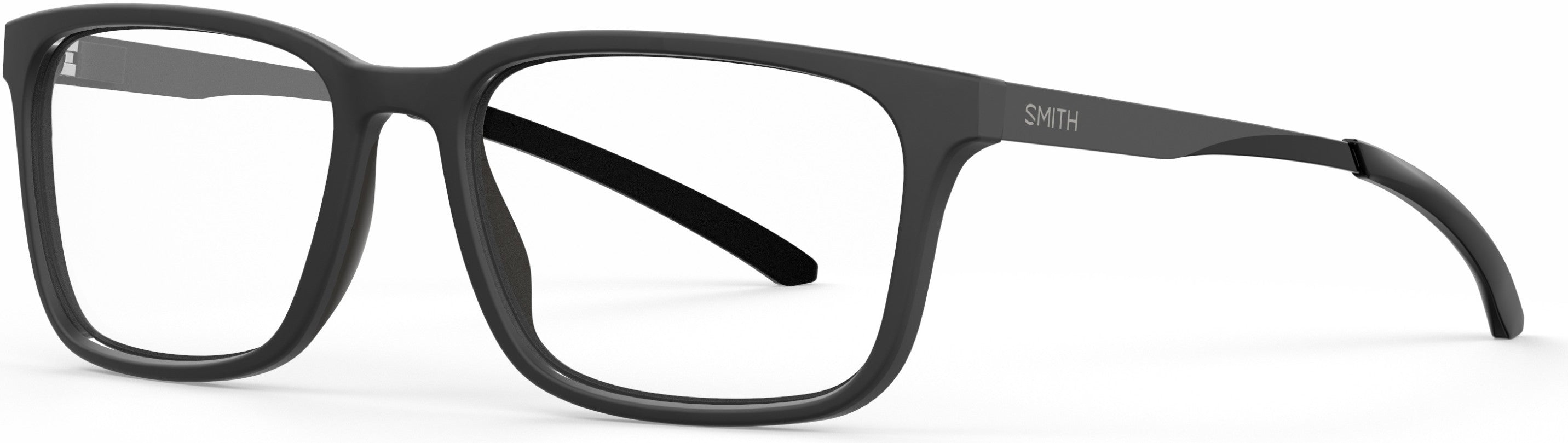 Smith Outsider Mix Rectangular Eyeglasses 0003-0003  Matte Black (00 Demo Lens)