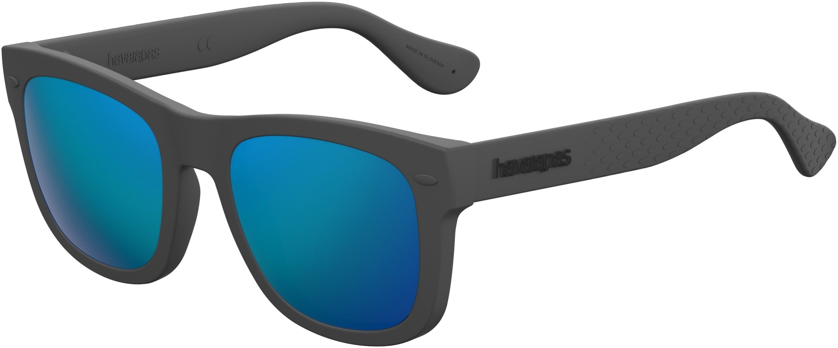 Havaianas Paraty/S Square Sunglasses 0FRE-0FRE  Matte Gray (Z0 Ml Blue)