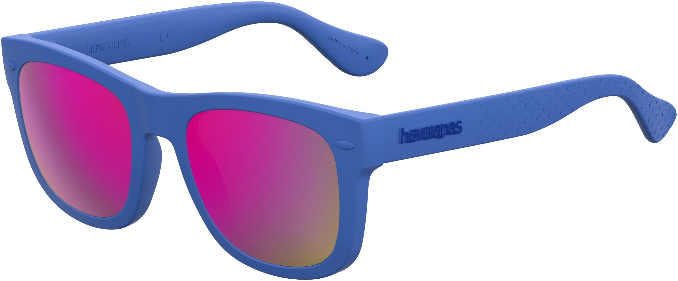 Havaianas Paraty/S Square Sunglasses 0GEG-0GEG  Transparent Blue Transparent Blue (VQ Pink Multilayer)