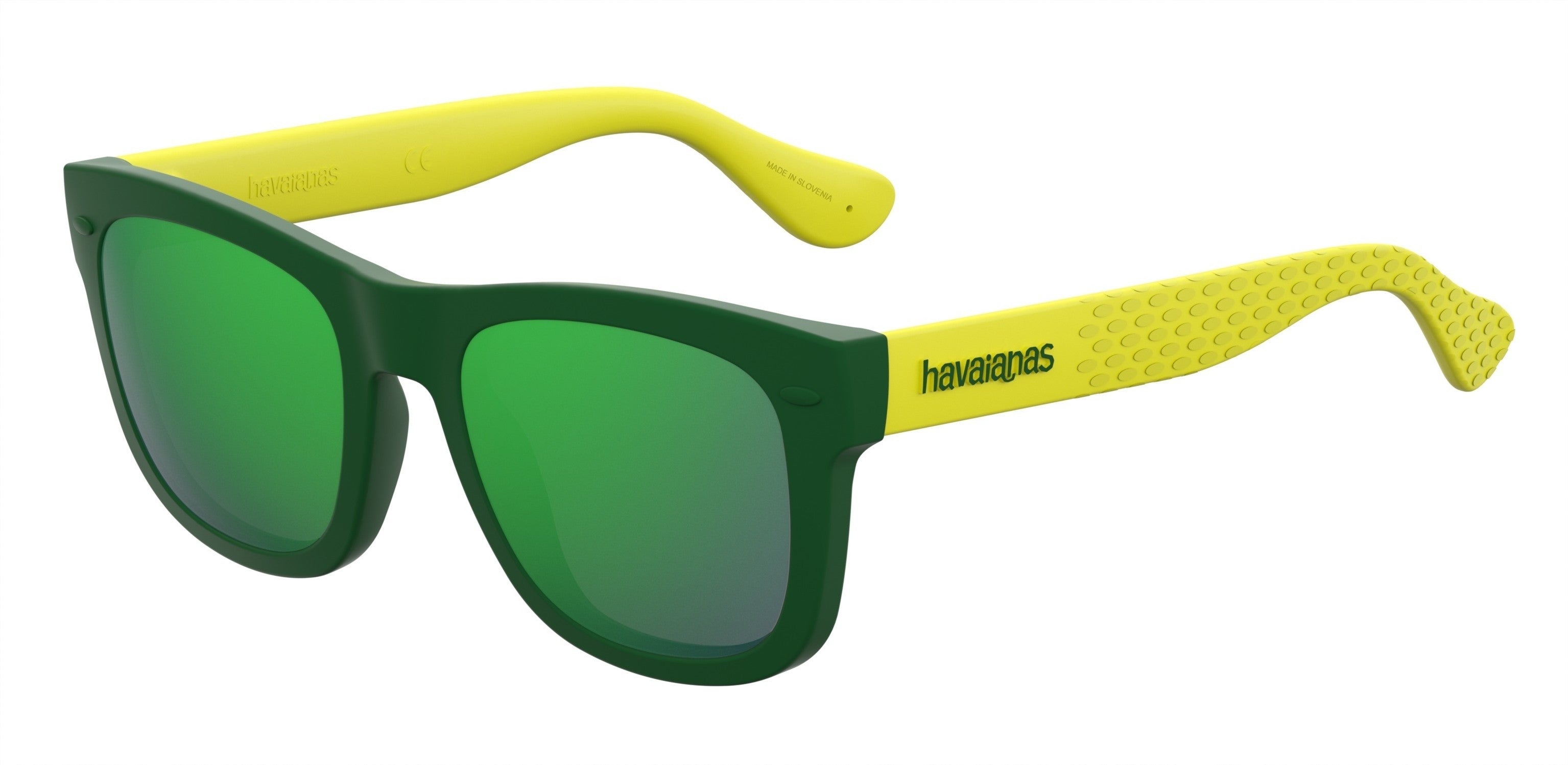 Havaianas Paraty/S Square Sunglasses 0QPN-0QPN  Green Yellow (Z9 Green Multi Pz)