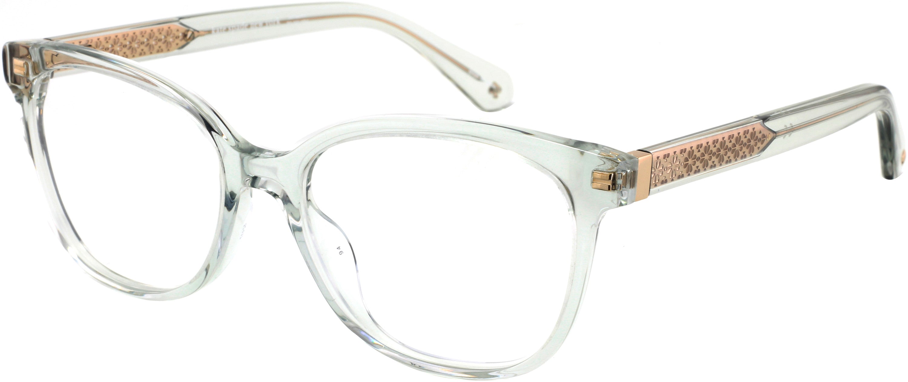 Kate Spade Payton Square Eyeglasses 01ED-01ED  Green (00 Demo Lens)