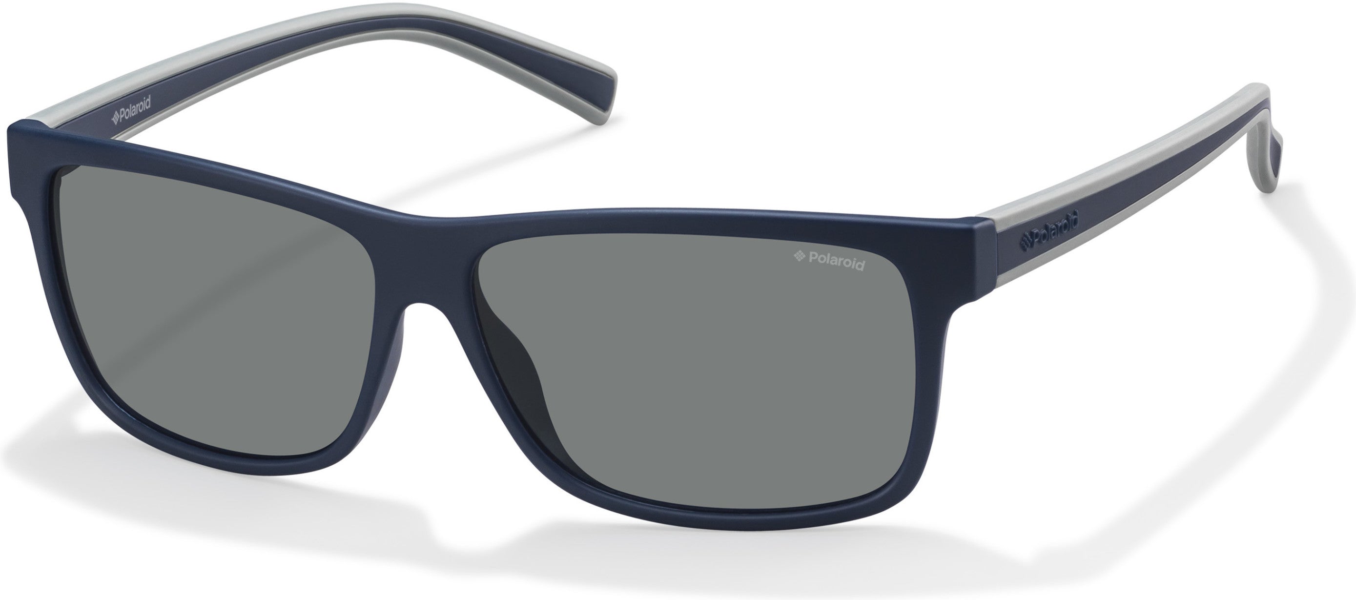 Polaroid Core Polaroid 2027/S Rectangular Sunglasses 0M3L-0M3L  Dark Blue Sol (C3 Blue Polarized)