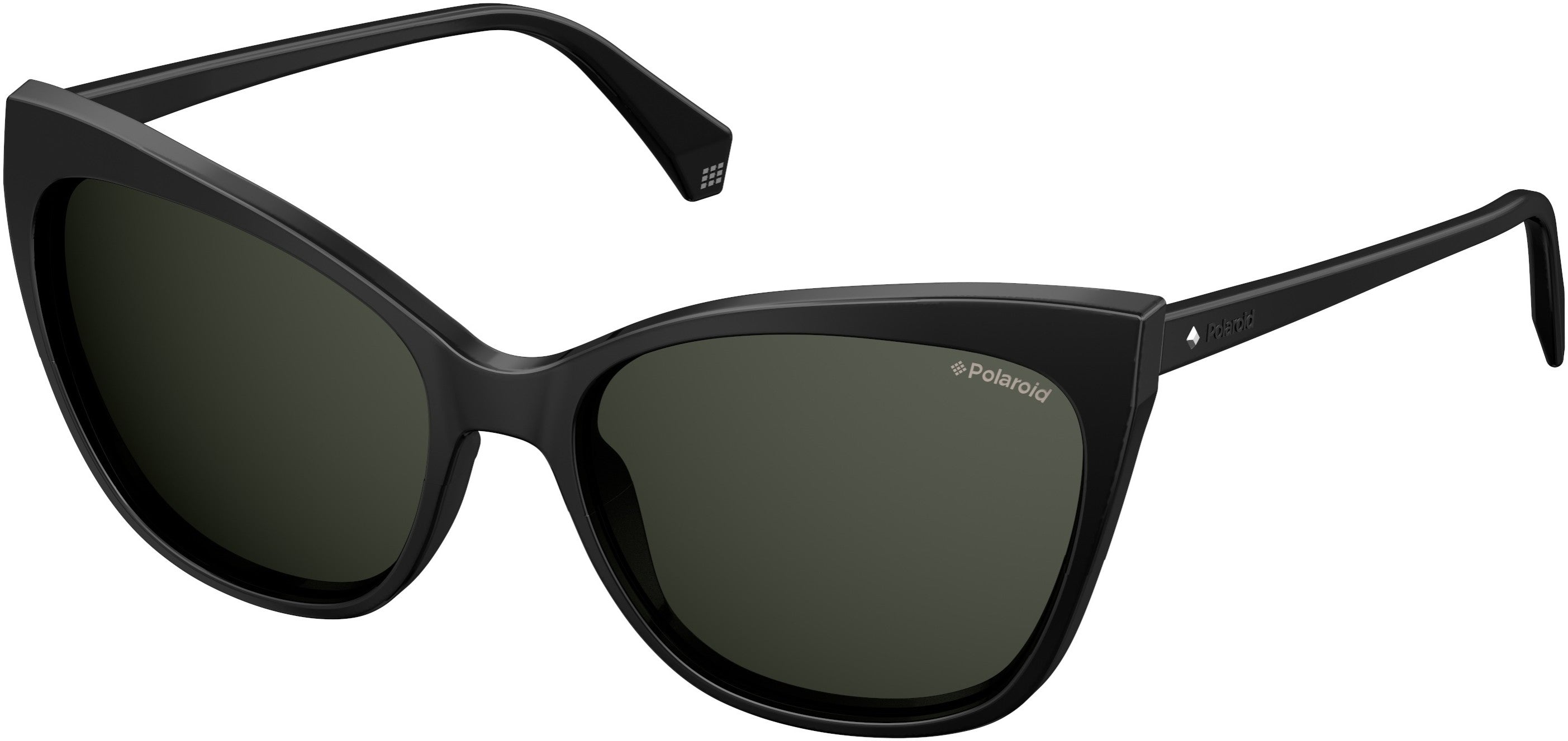 Polaroid Core Polaroid 4060/S Rectangular Sunglasses 0807-0807  Black (M9 Gray Pz)