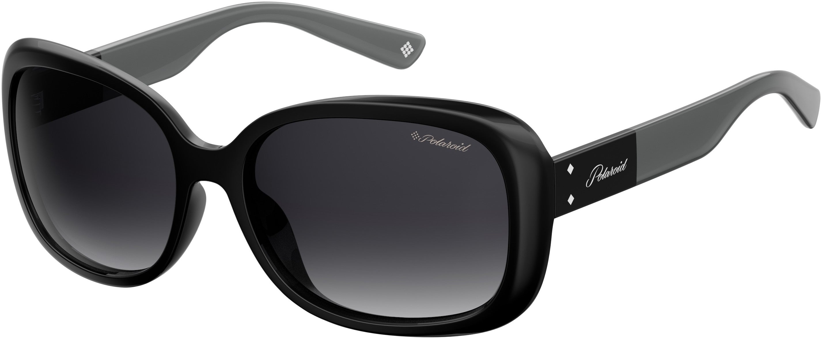 Polaroid Core Polaroid 4069/G/s/X Square Sunglasses 0807-0807  Black (WJ Gray Sf Pz)