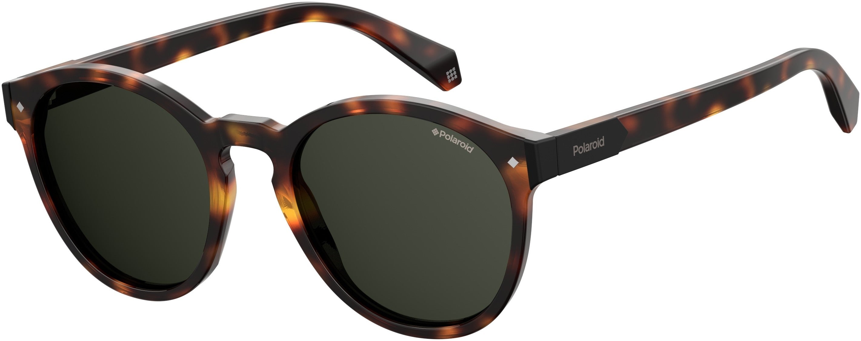 Polaroid Core Polaroid 6034/S Oval Modified Sunglasses 0N9P-0N9P  Matte Havana (M9 Gray Pz)