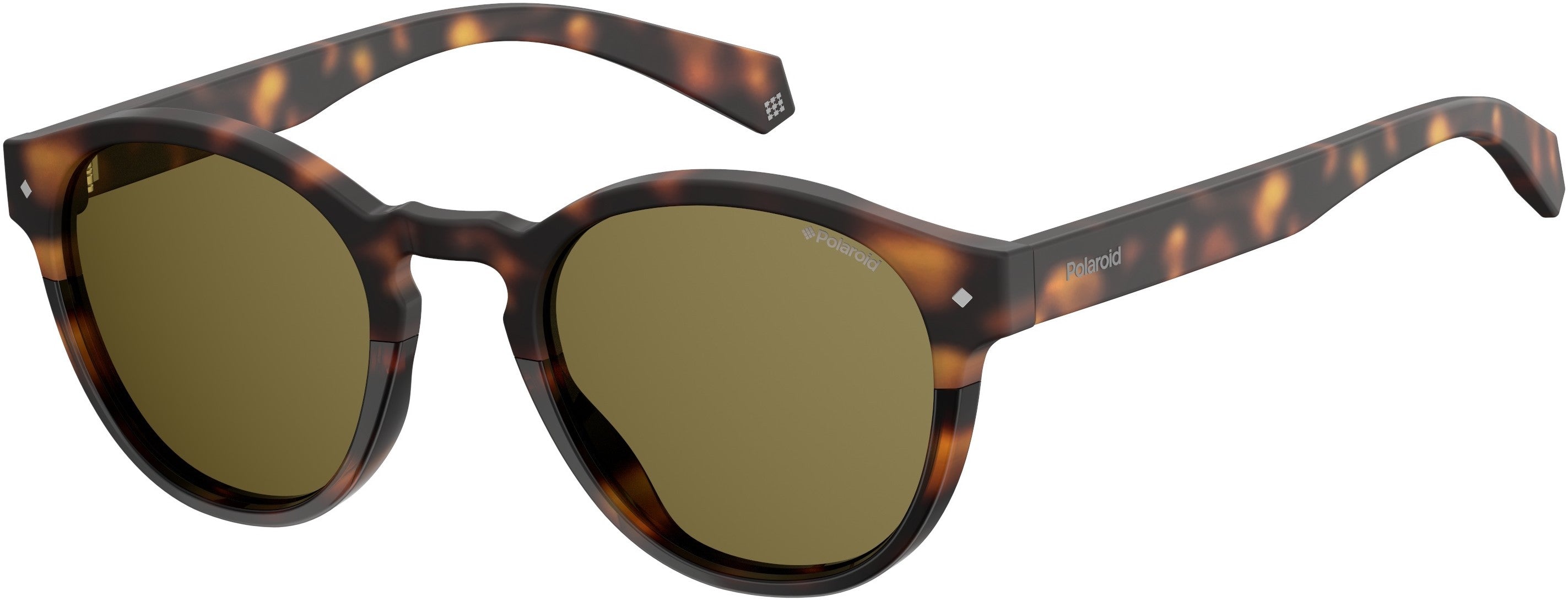 Polaroid Core Polaroid 6042/S Tea Cup Sunglasses 0086-0086  Dark Havana (SP Bronze Pz)