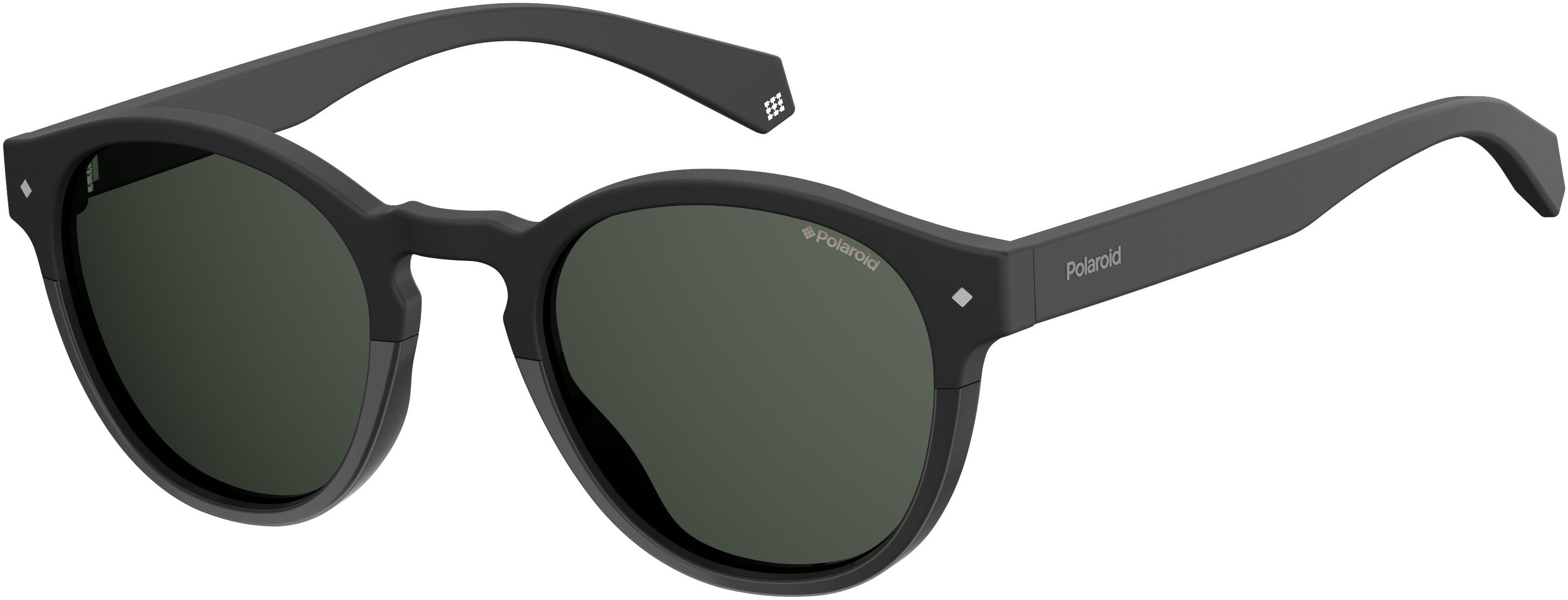 Polaroid Core Polaroid 6042/S Tea Cup Sunglasses 0807-0807  Black (M9 Gray Pz)