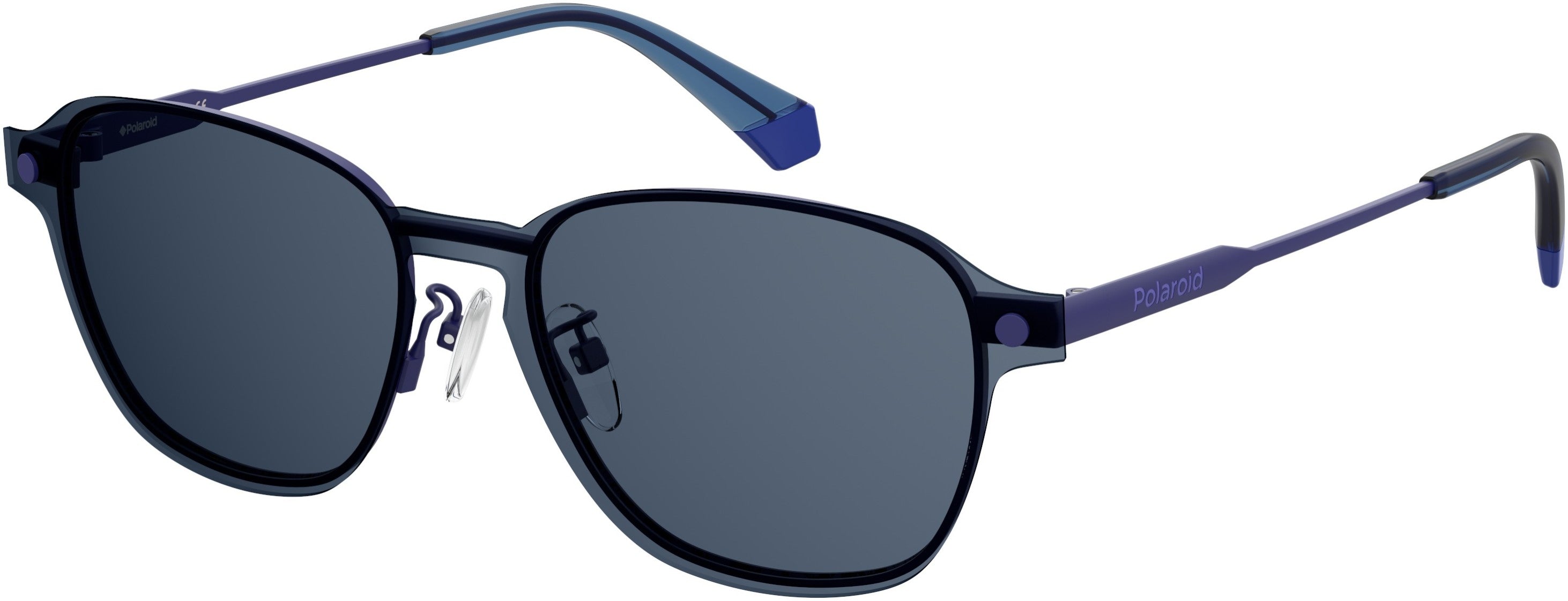 Polaroid Core Polaroid 6119/G/cs Square Sunglasses 0PJP-0PJP  Blue (C3 Blue Polarized)