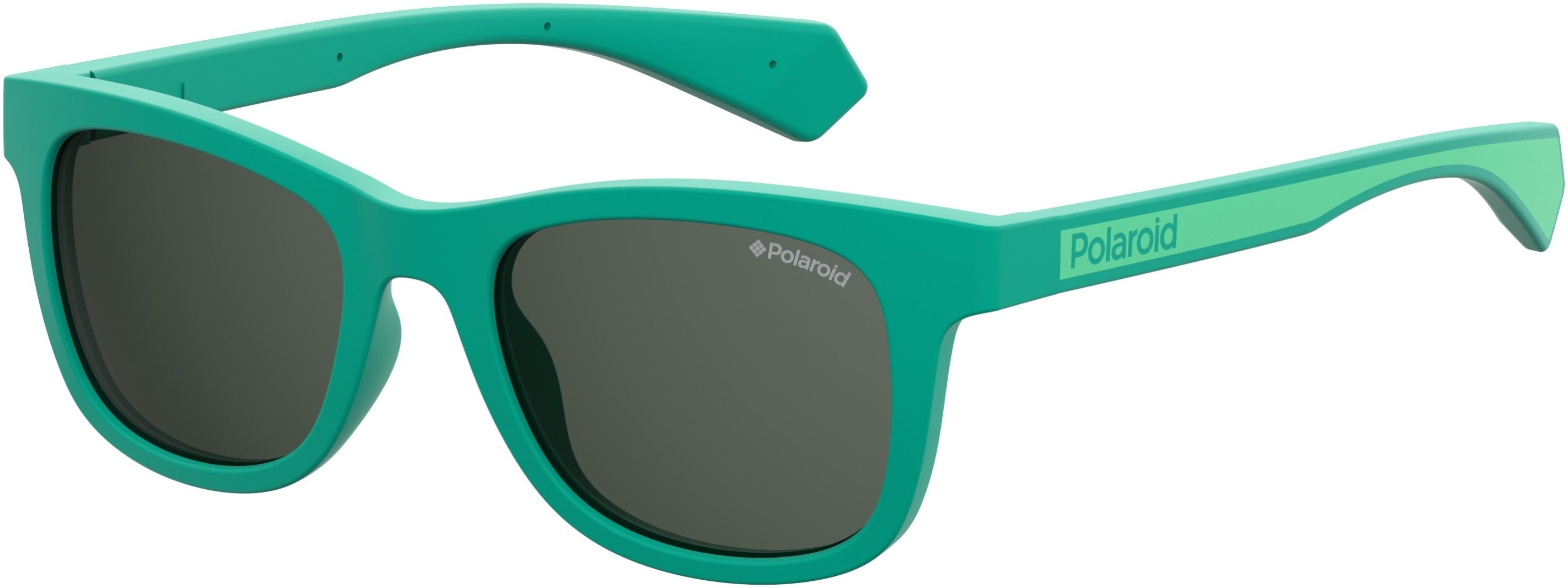 Polaroid Kids Polaroid 8031/S Square Sunglasses 01ED-01ED  Green (M9 Gray Pz)