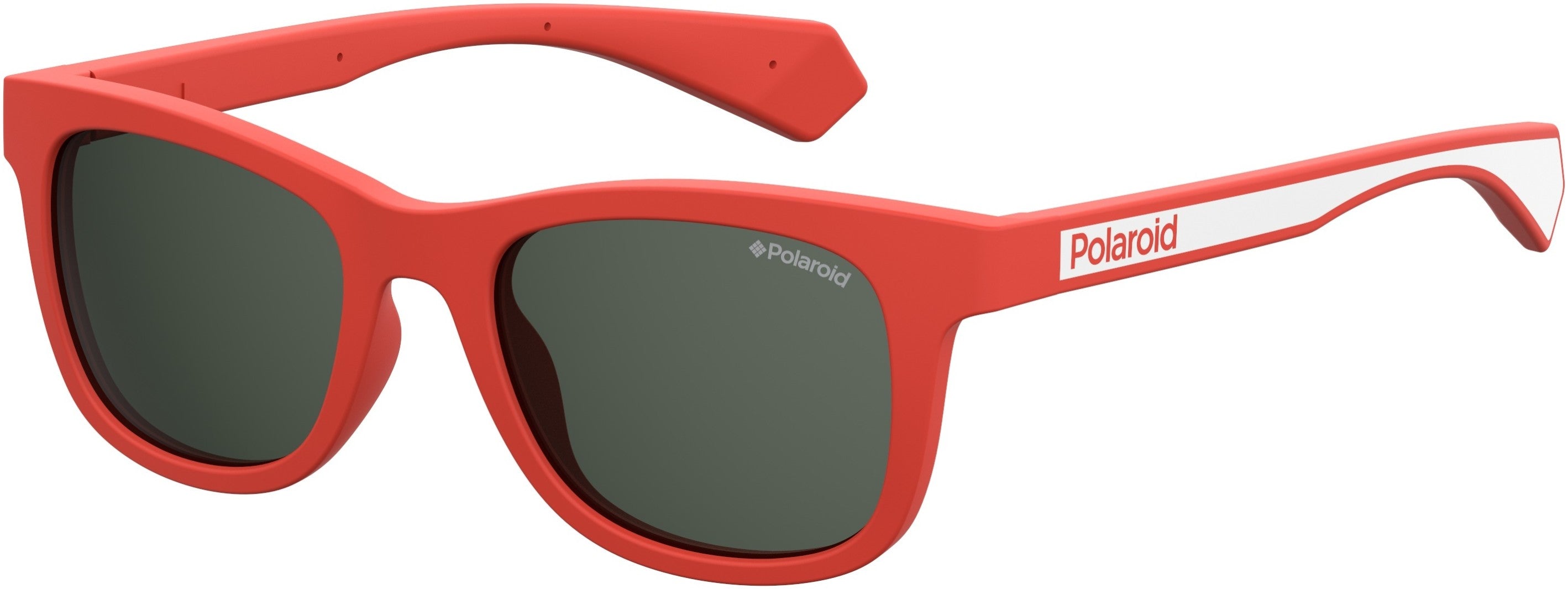 Polaroid Kids Polaroid 8031/S Square Sunglasses 0C9A-0C9A  Red (M9 Gray Pz)