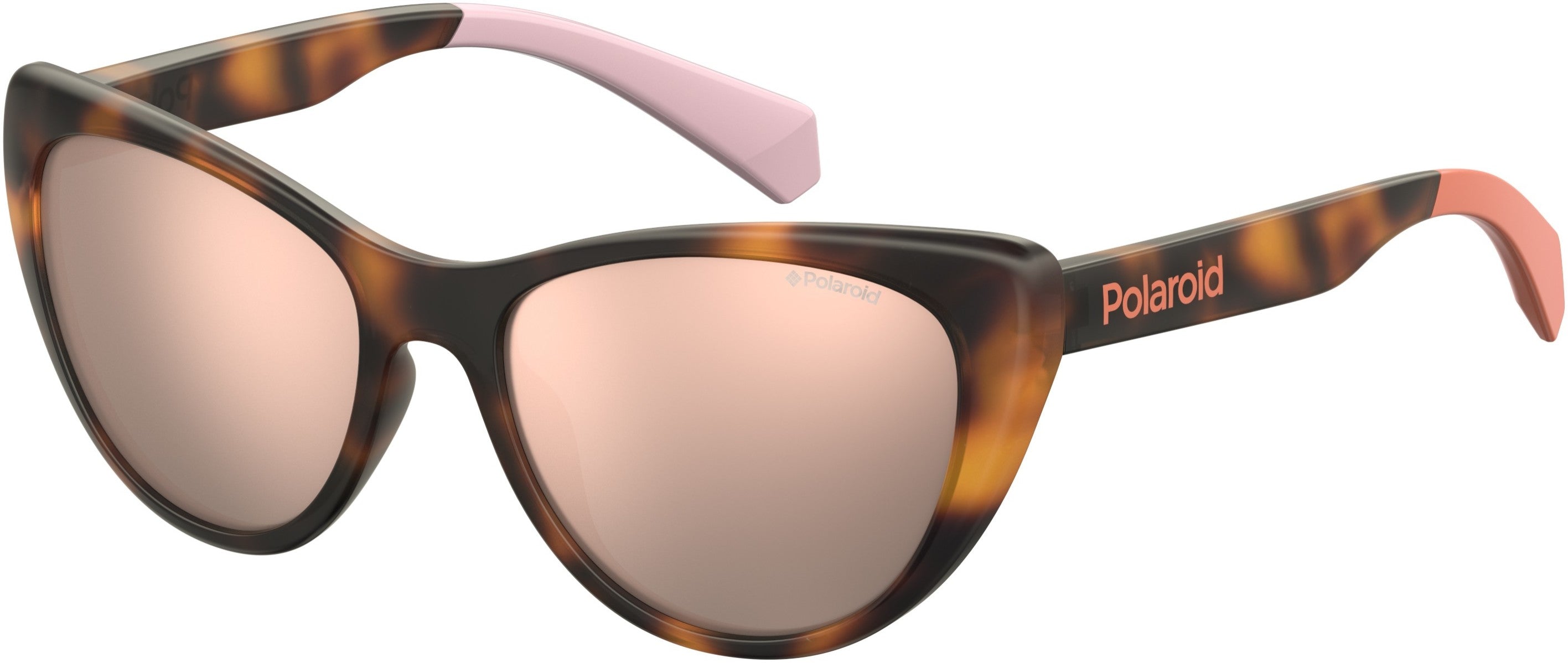 Polaroid Kids Polaroid 8032/S Cat Eye/butterfly Sunglasses 0086-0086  Dark Havana (0J Rose Gold Ml)