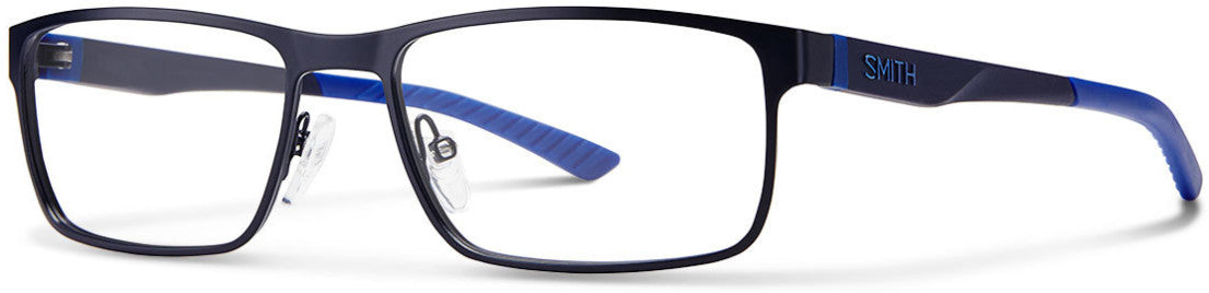  Smith Producer Rectangular Eyeglasses 0RCT-0RCT  Matte Blue (00 Demo Lens)