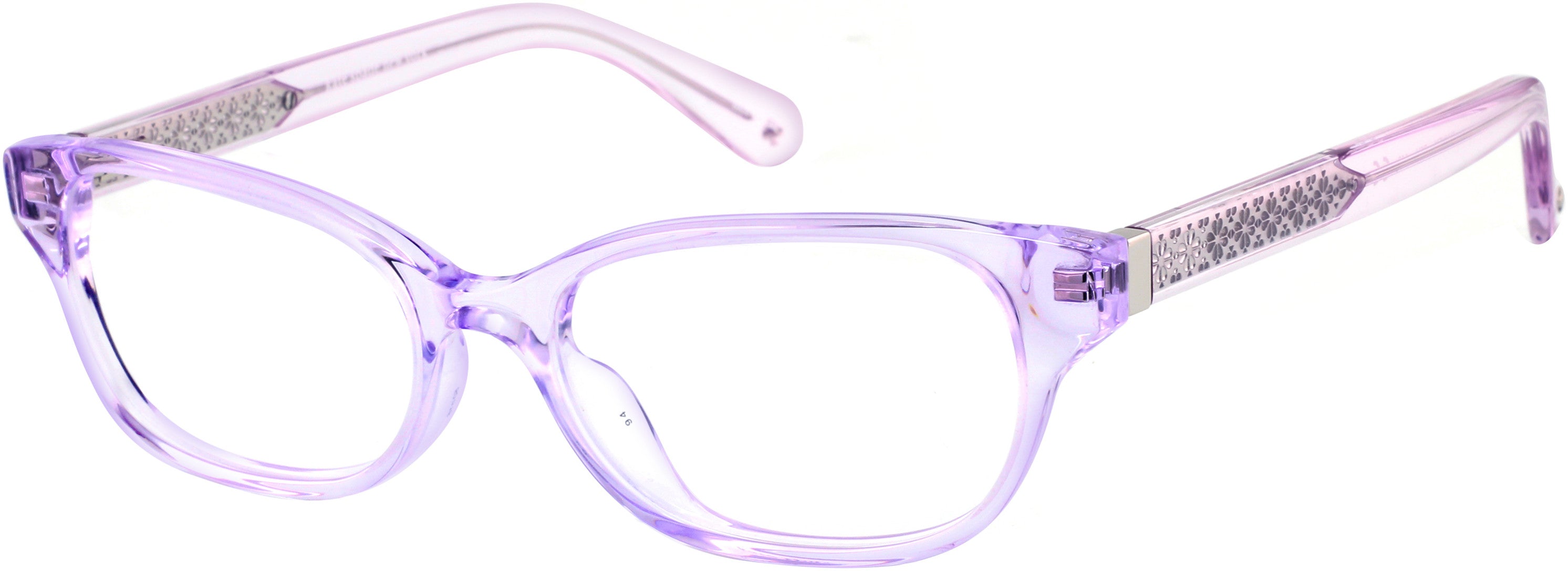 Kate Spade Rainey Rectangular Eyeglasses 0B3V-0B3V  Violet (00 Demo Lens)