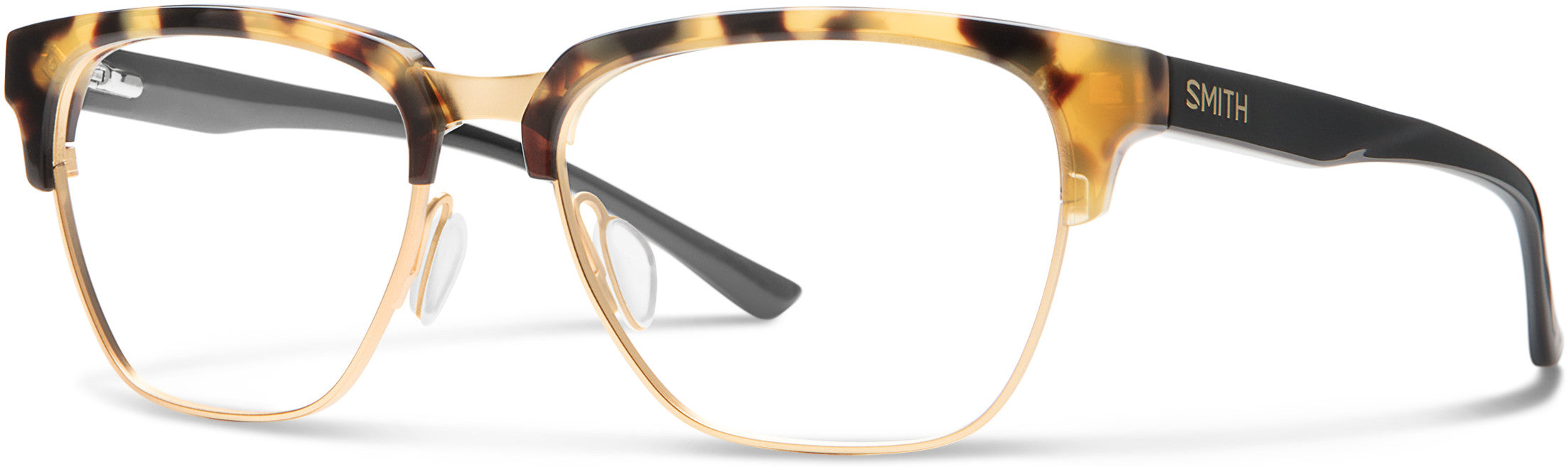 Smith Rewire Rectangular Eyeglasses 02IK-02IK  Havana Gold (00 Demo Lens)