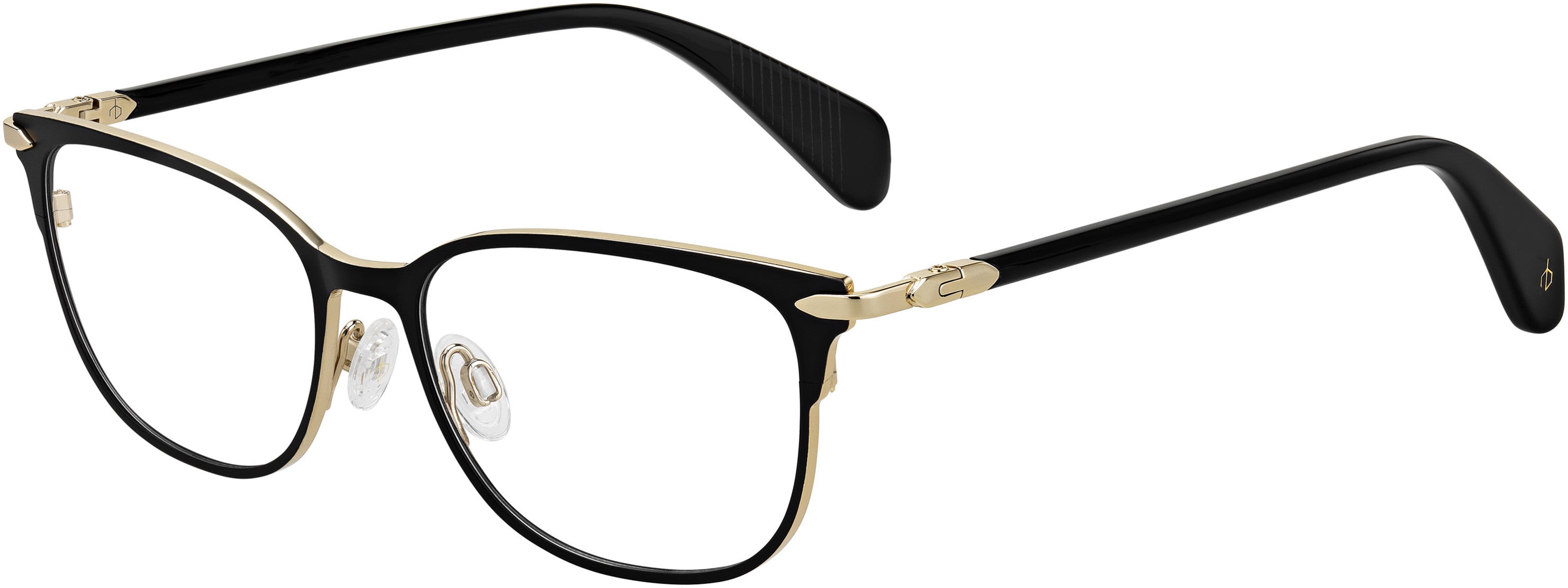 Rag & Bone Rag &amp; Bone 3018 Rectangular Eyeglasses 0003-0003  Matte Black (00 Demo Lens)