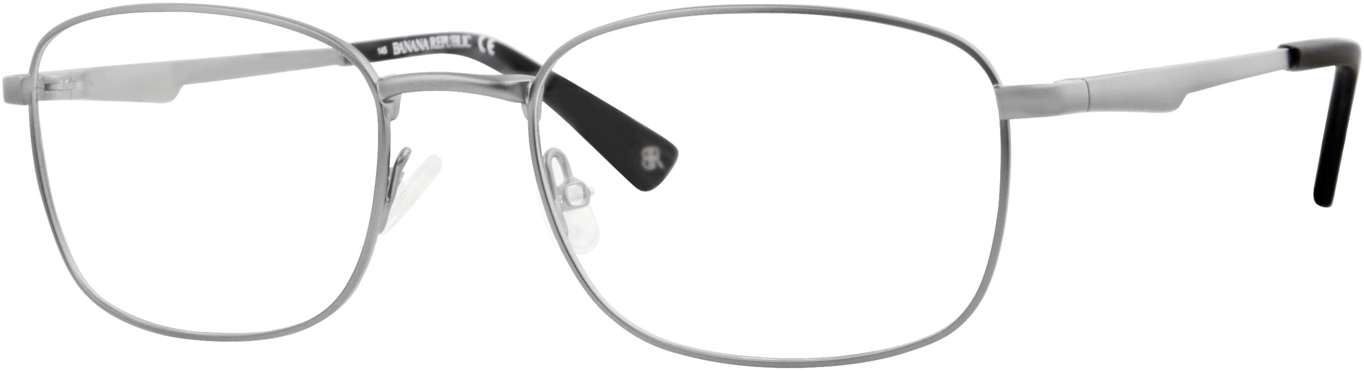 Banana Republic Roy Rectangular Eyeglasses 0RIW-0RIW  Matte Gray (00 Demo Lens)