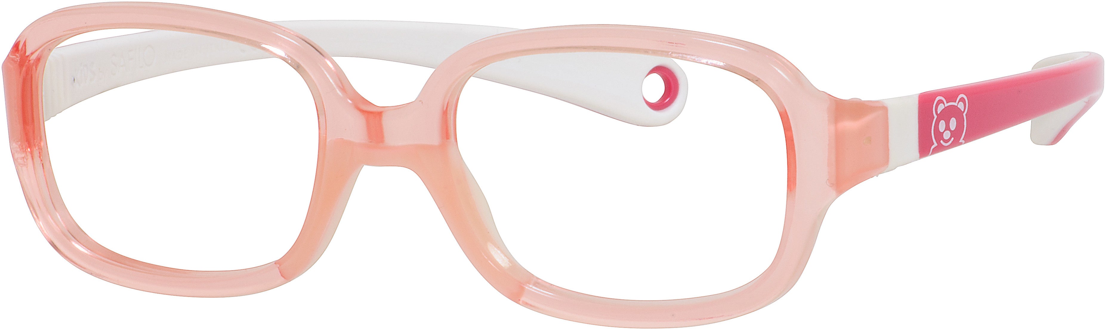 Safilo Safilo Kids Safilo 0002 Rectangular Eyeglasses 0GUE-0GUE  Pink White (00 Demo Lens)