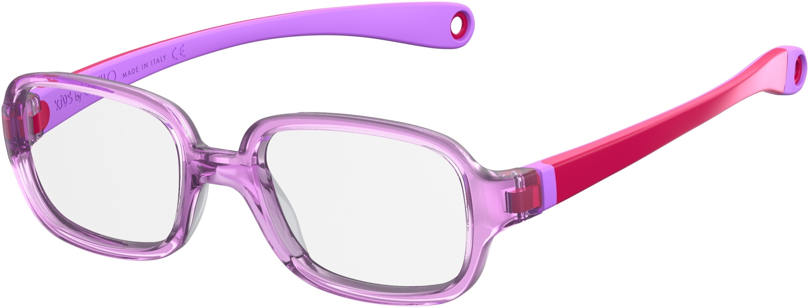 Safilo Safilo Kids Safilo 0003/N Rectangular Eyeglasses 0789-0789  Lilac (00 Demo Lens)