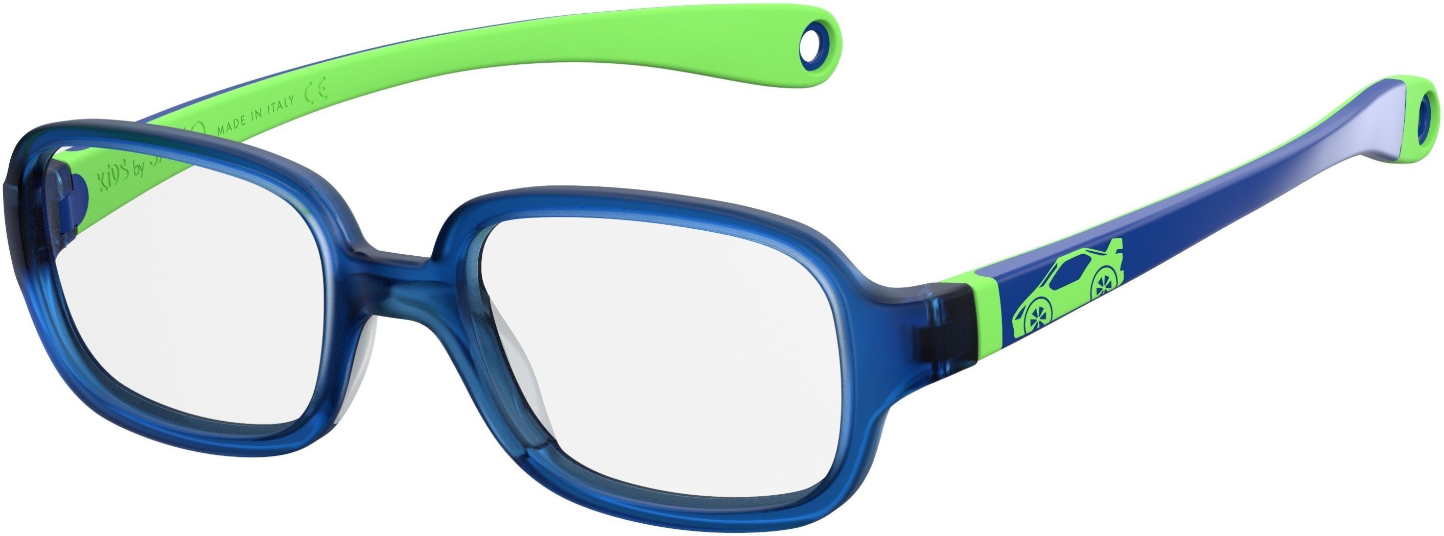 Safilo Safilo Kids Safilo 0003/N Rectangular Eyeglasses 0RNB-0RNB  Blue Green (00 Demo Lens)