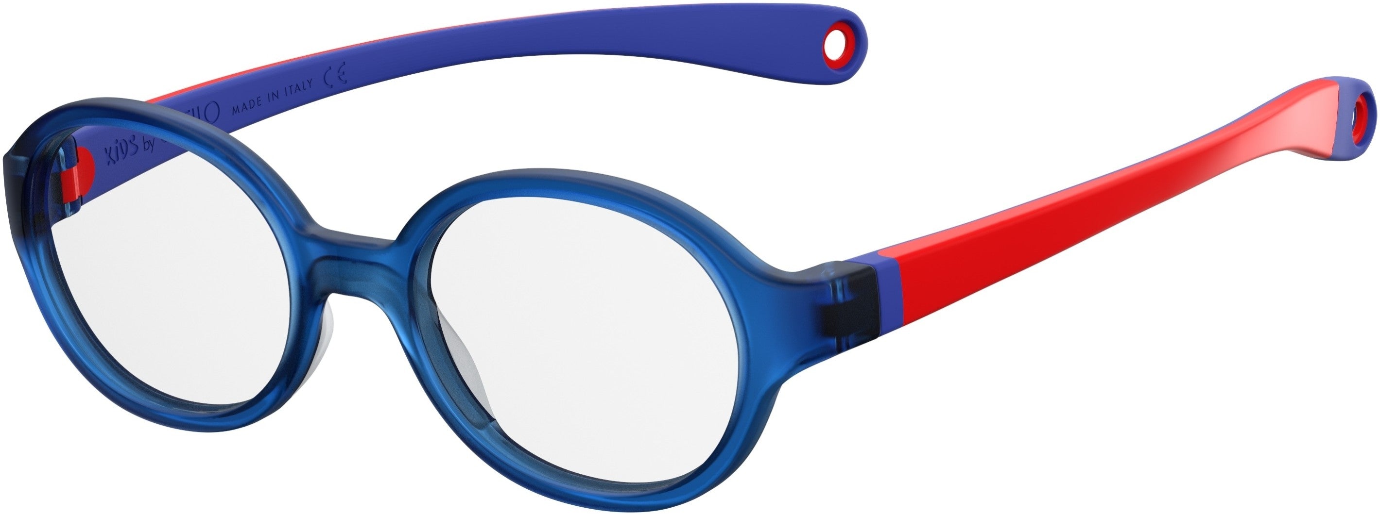 Safilo Safilo Kids Safilo 0004/N Oval Modified Eyeglasses 0PJP-0PJP  Blue (00 Demo Lens)