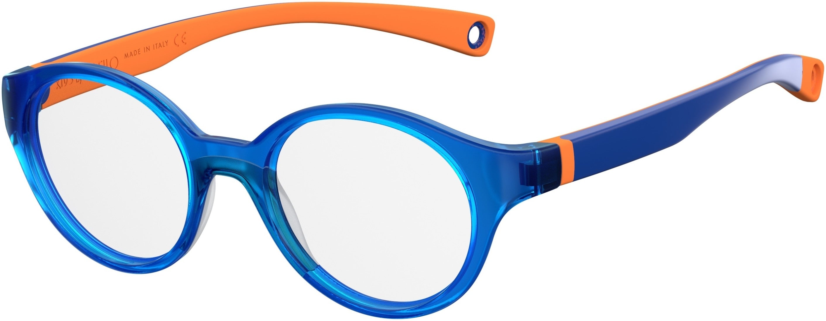 Safilo Safilo Kids Safilo 0008 Tea Cup Eyeglasses 0LWS-0LWS  Blue Orange (00 Demo Lens)