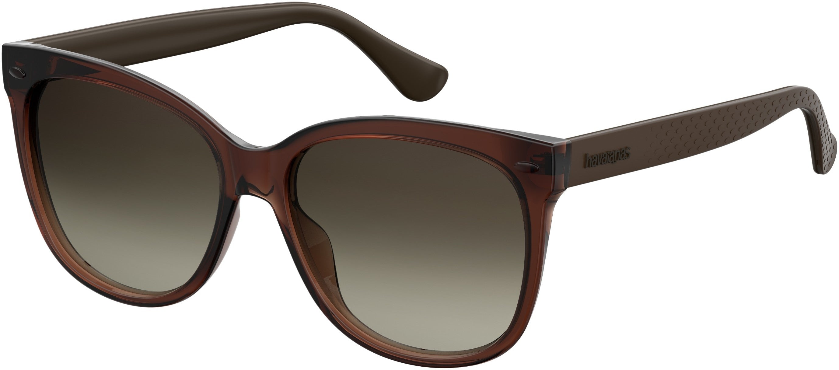 Havaianas Sahy Cat Eye/butterfly Sunglasses 0QGL-0QGL  Brown (HA Brown Gradient)