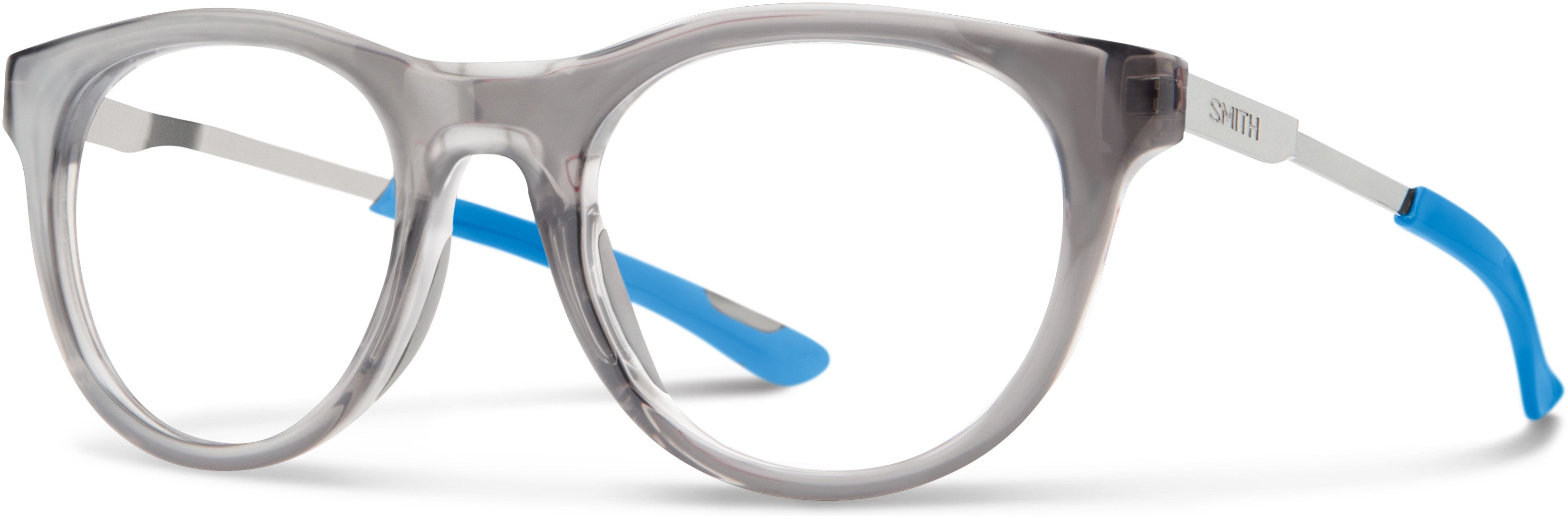 Smith Sequence Oval Modified Eyeglasses 0D3X-0D3X  Gray Ruthenium (00 Demo Lens)