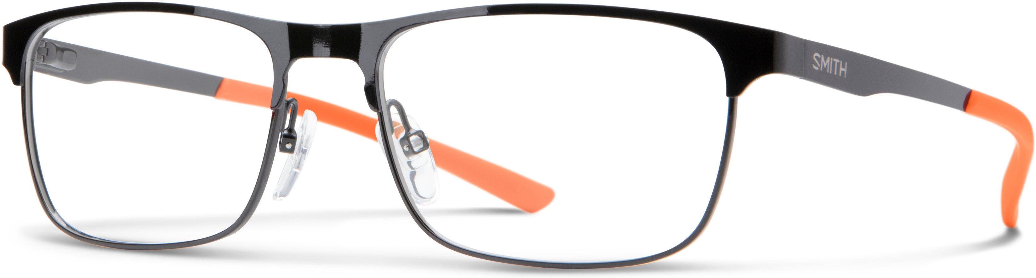 Smith Sprocket Rectangular Eyeglasses 0807-0807  Black (00 Demo Lens)
