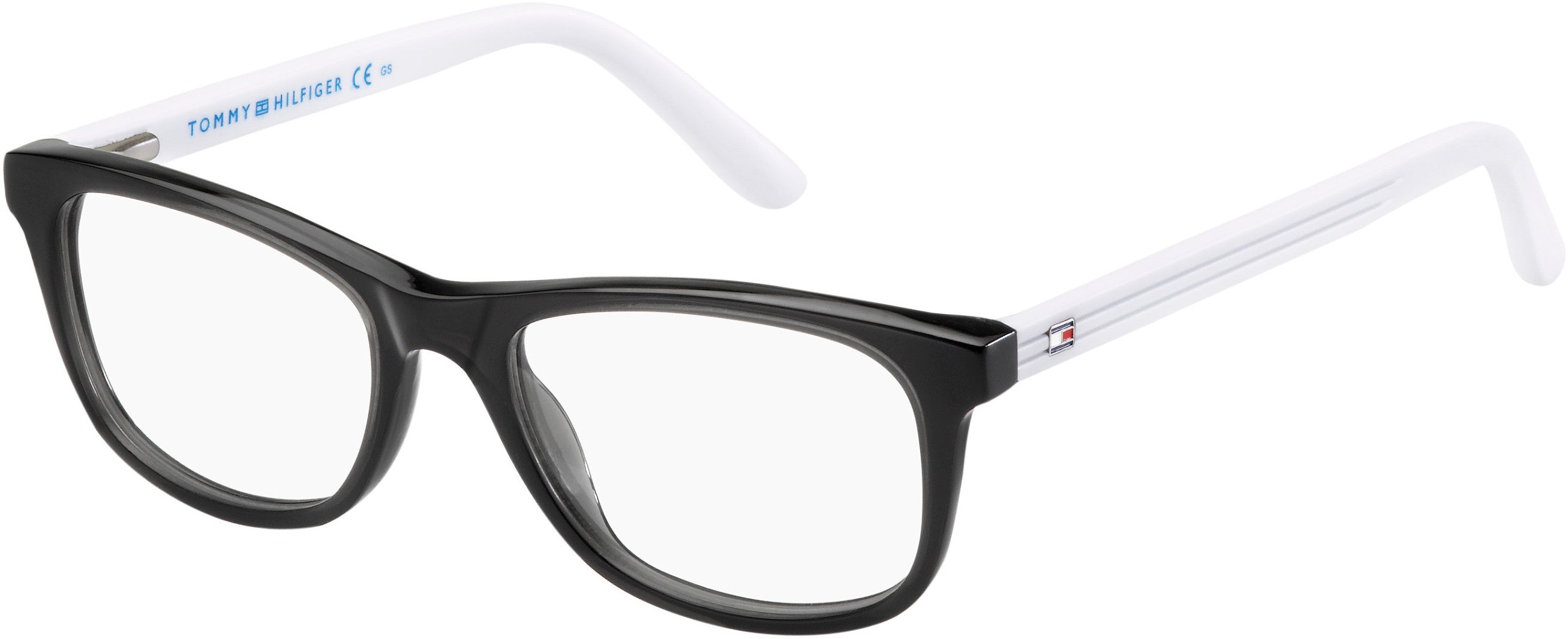 Tommy Hilfiger T. Hilfiger 1338 Rectangular Eyeglasses 0H84-0H84  Gray White (00 Demo Lens)