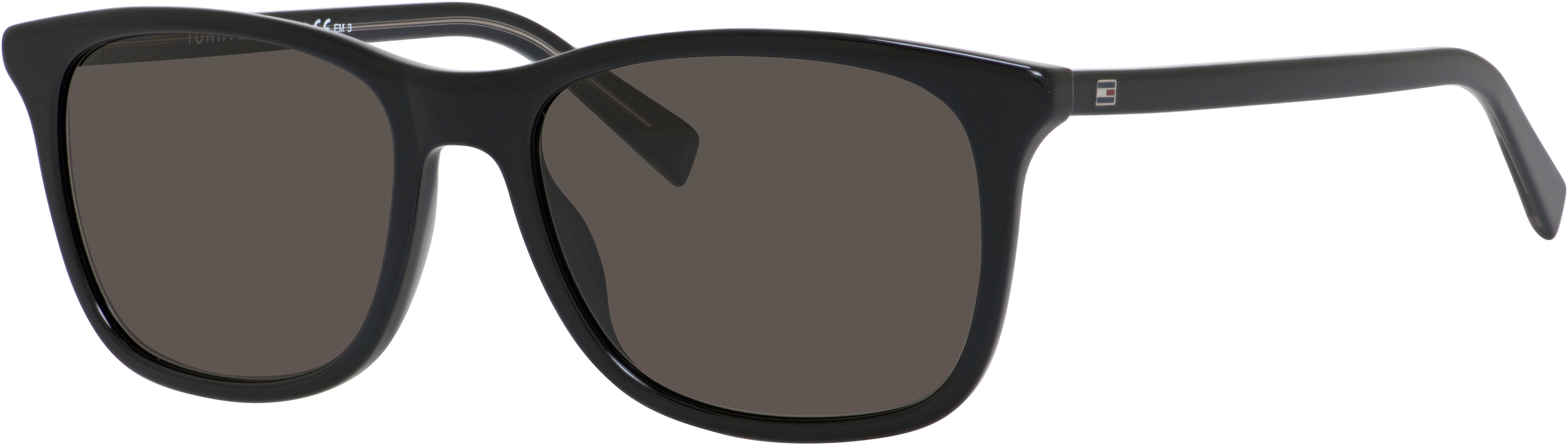 Tommy Hilfiger T. Hilfiger 1449/S Rectangular Sunglasses 0A5X-0A5X  Black Gray (NR Brown Gray)