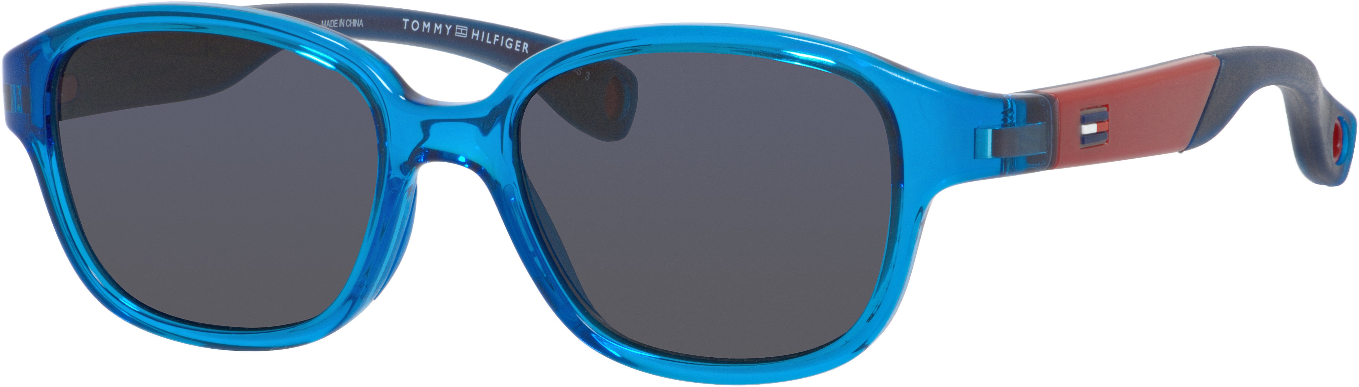 Tommy Hilfiger T. Hilfiger 1499/S Oval Modified Sunglasses 0MVU-0MVU  Azure (IR Gray)