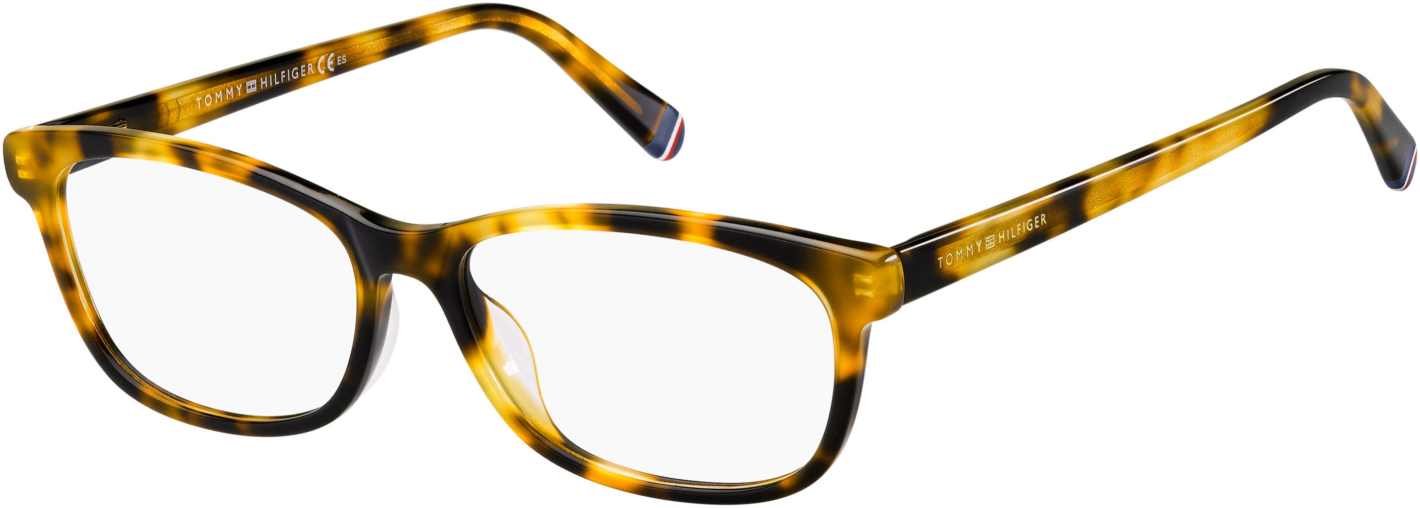 Tommy Hilfiger T. Hilfiger 1682 Cat Eye/butterfly Eyeglasses 0086-0086  Dark Havana (00 Demo Lens)