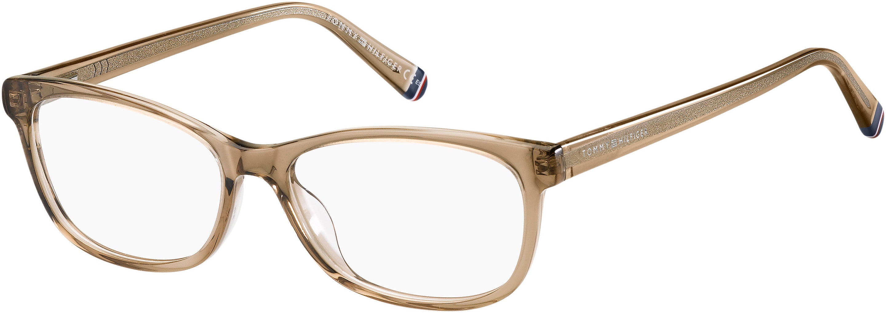 Tommy Hilfiger T. Hilfiger 1682 Cat Eye/butterfly Eyeglasses 010A-010A  Beige (00 Demo Lens)